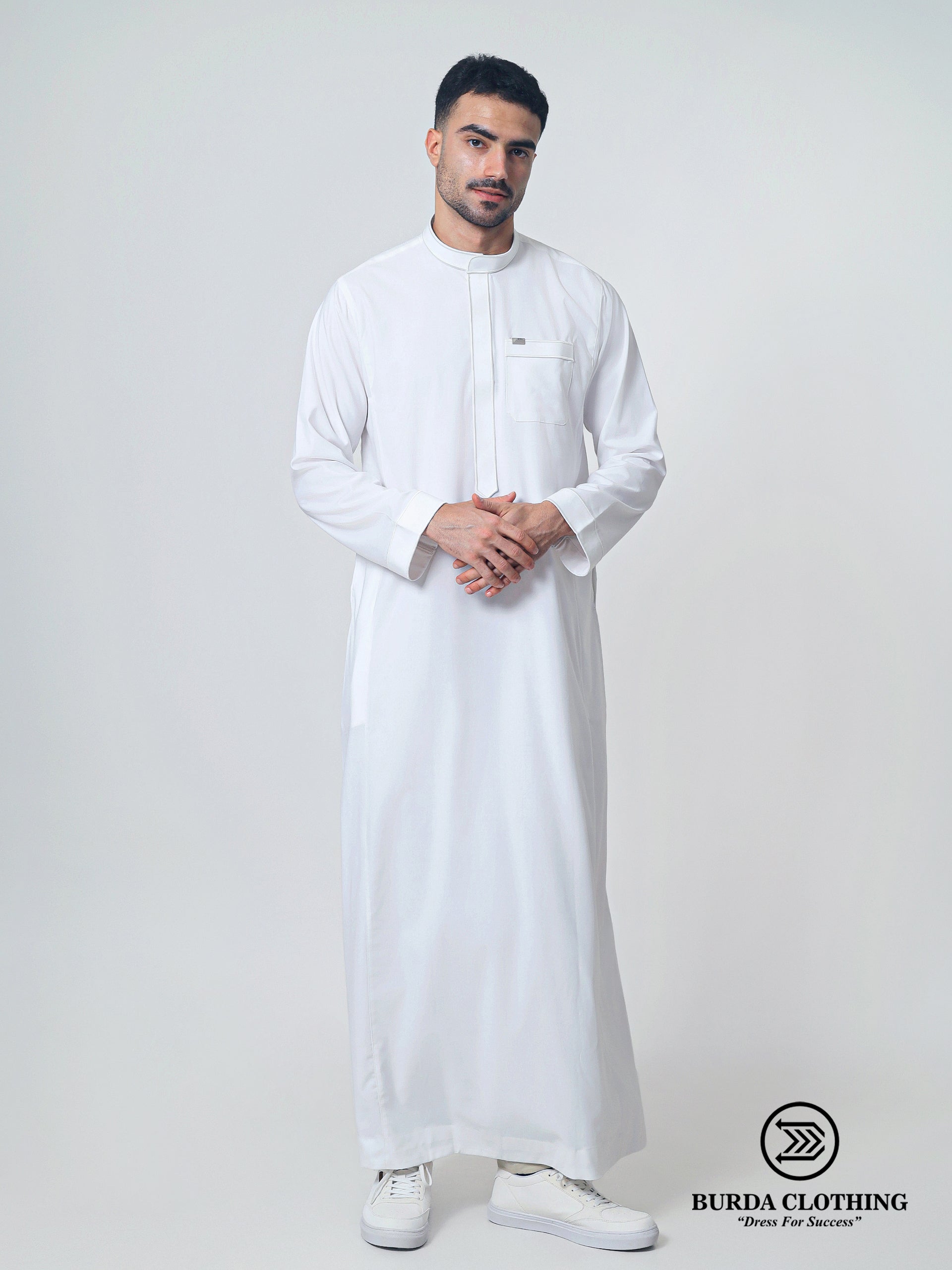 Adult Thobe 301 White by Burdaclothing