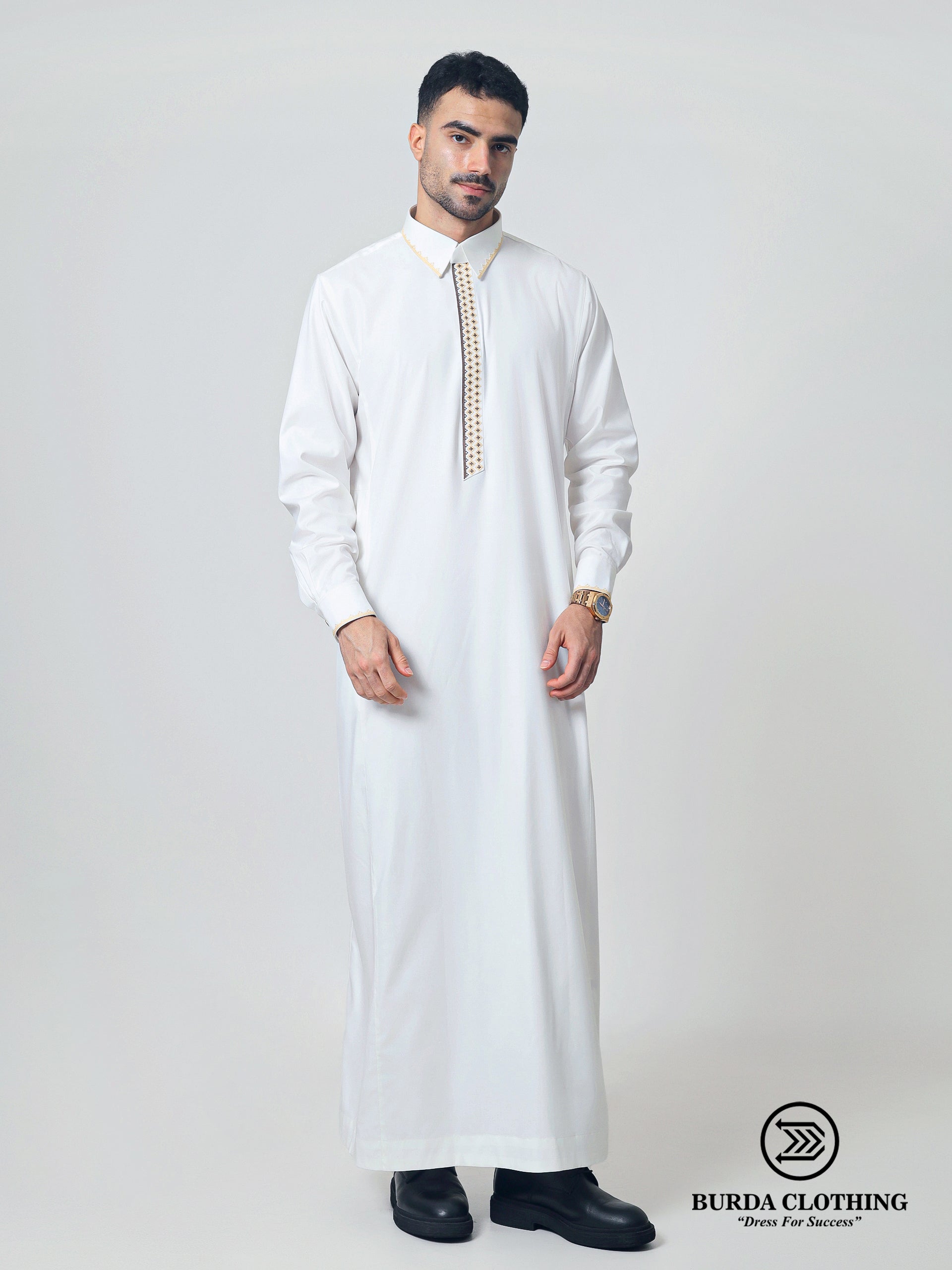 Adult Thobe 302 Off White by Burdaclothing