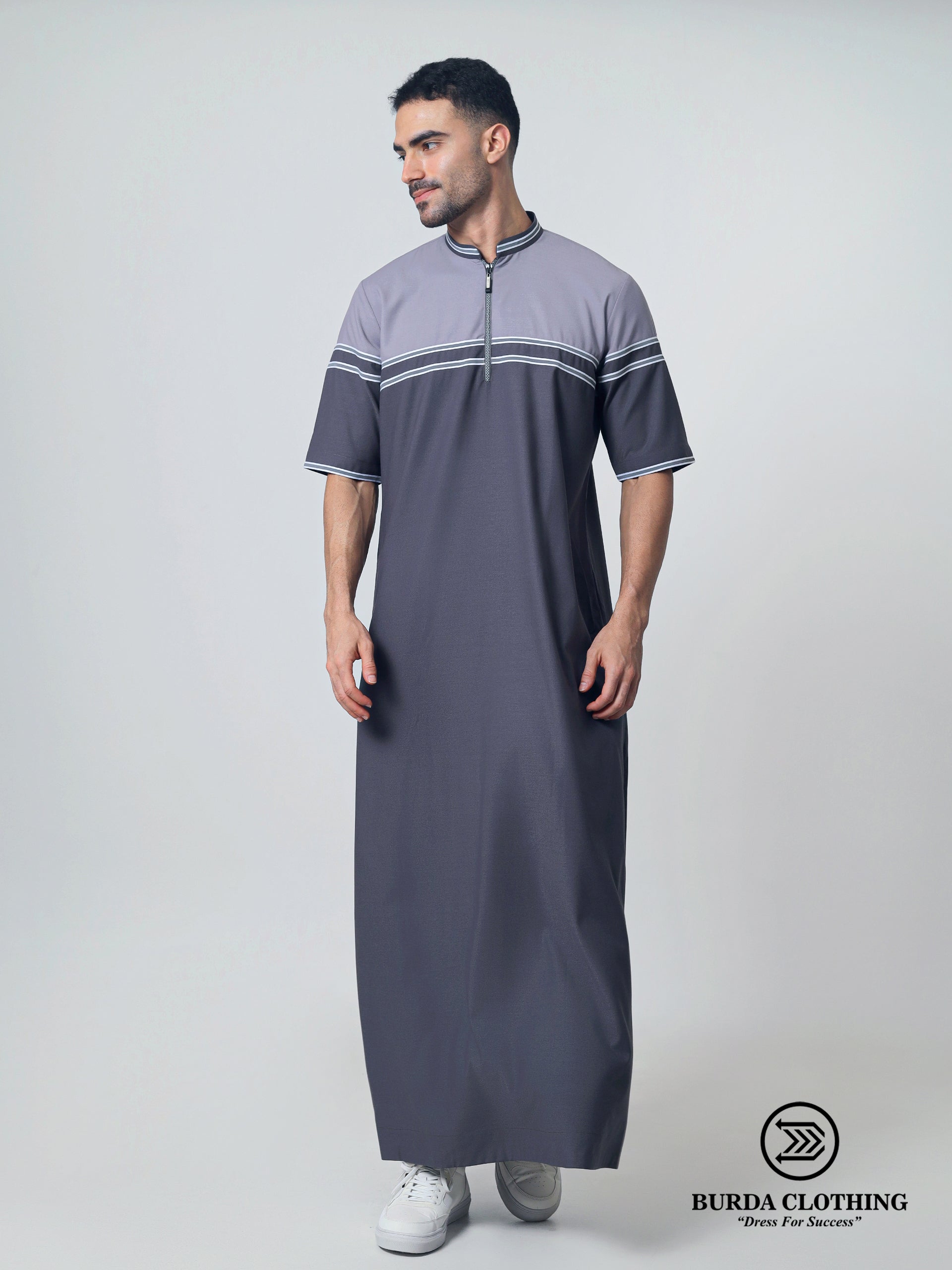 Adult Thobe 304 Gray by Burdaclothing