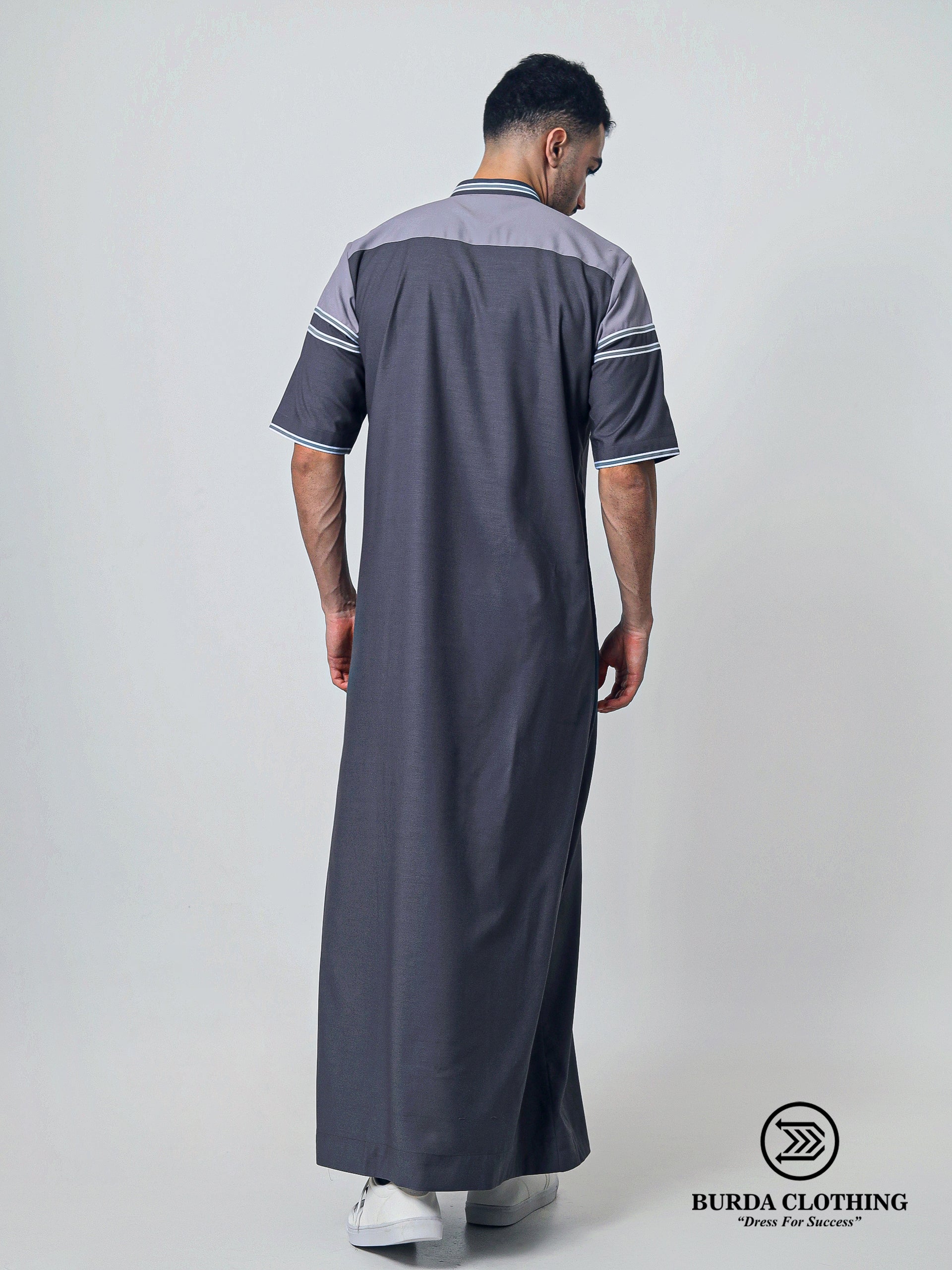 Adult Thobe 304 Gray by Burdaclothing