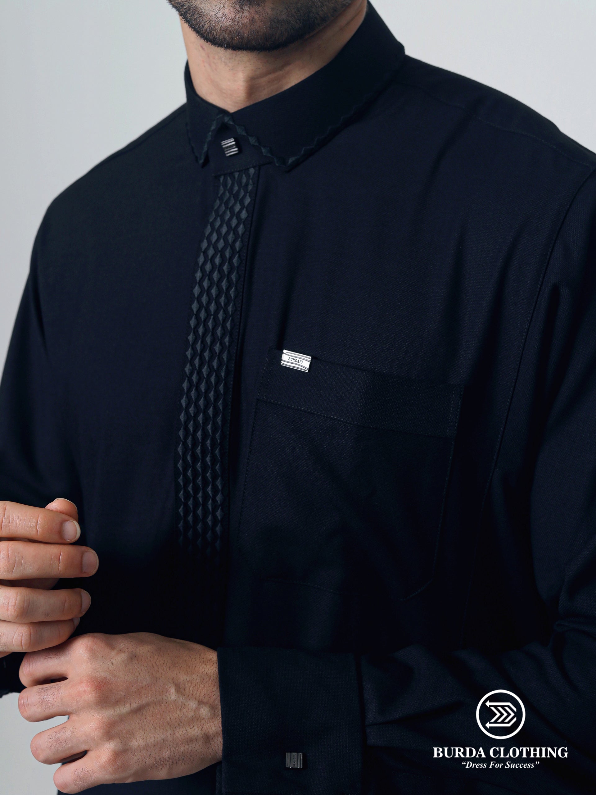 Adult Thobe 307 Black by Burdaclothing