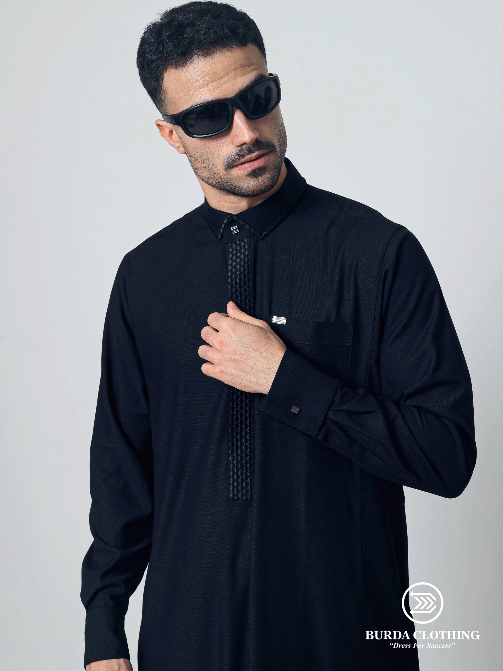 Adult Thobe 307 Black by Burdaclothing