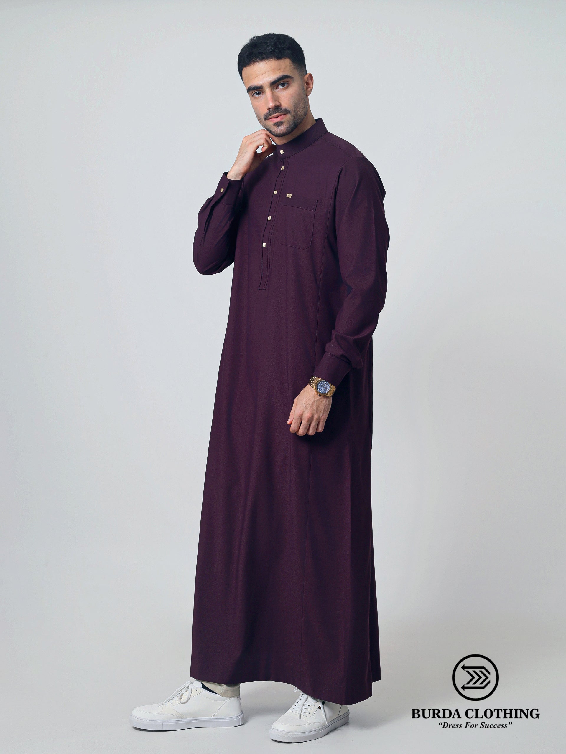 Adult Thobe 325 Maroon by Burdaclothing