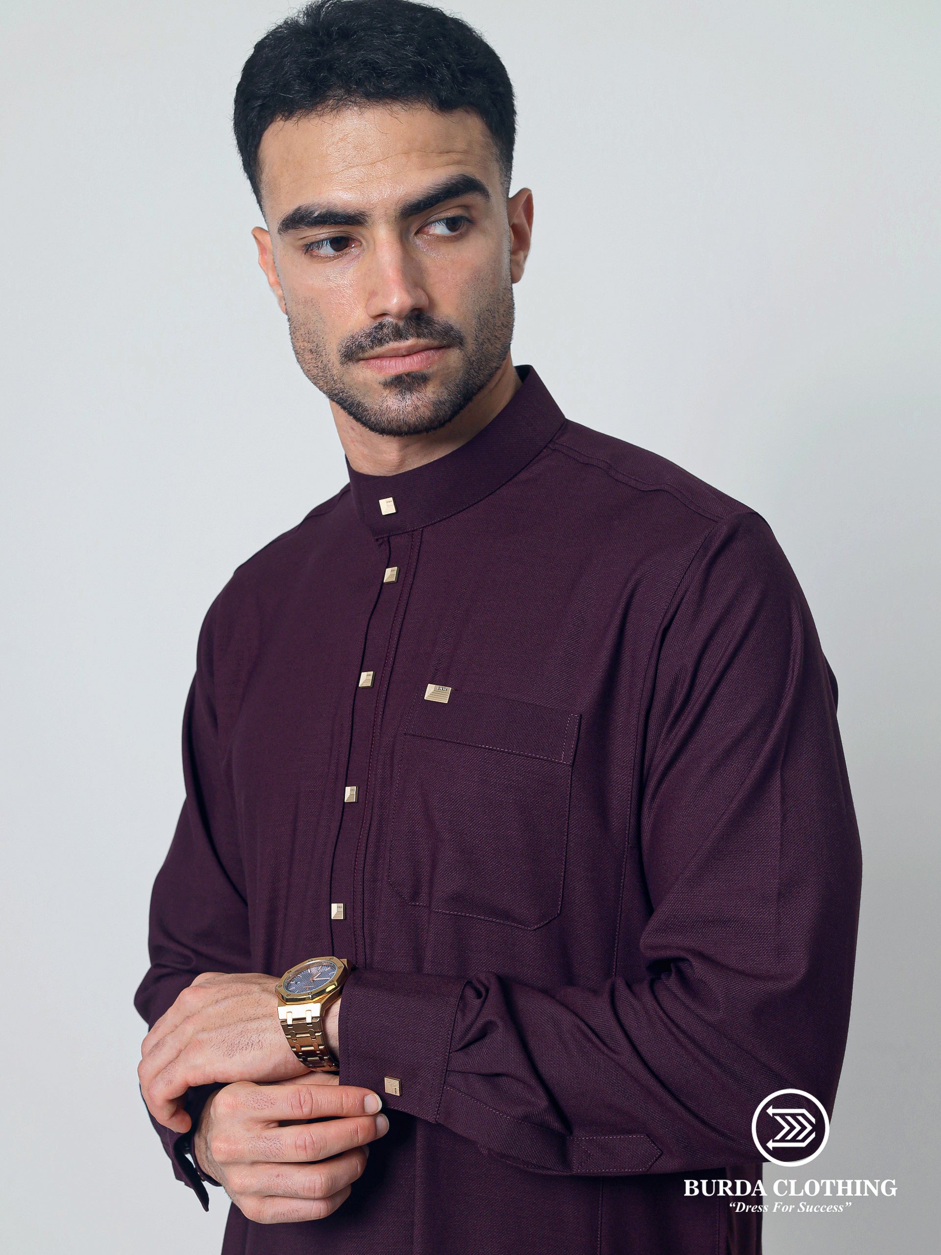 Adult Thobe 325 Maroon by Burdaclothing