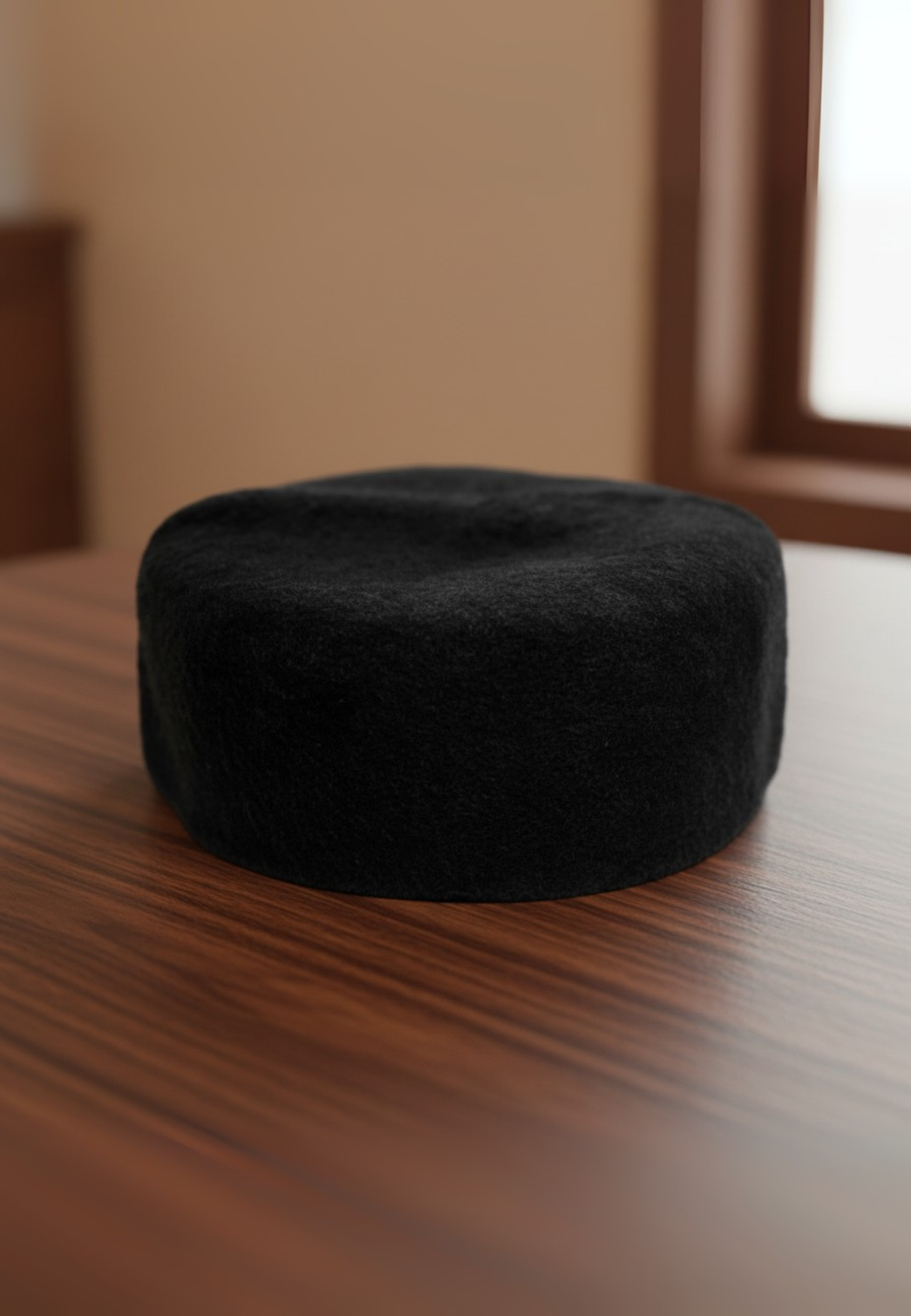 Chechia Hat- Black by Burdaclothing