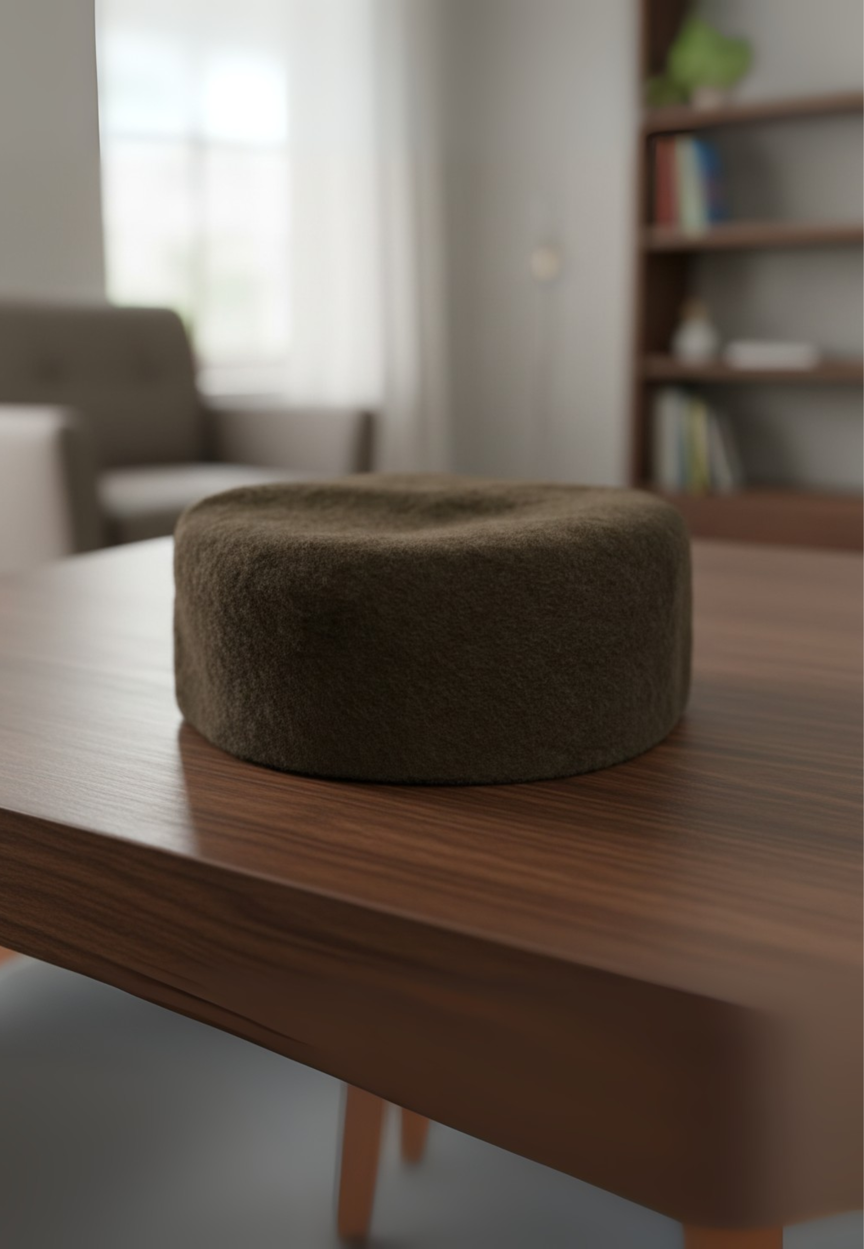 Chechia Hat- Brown by Burdaclothing