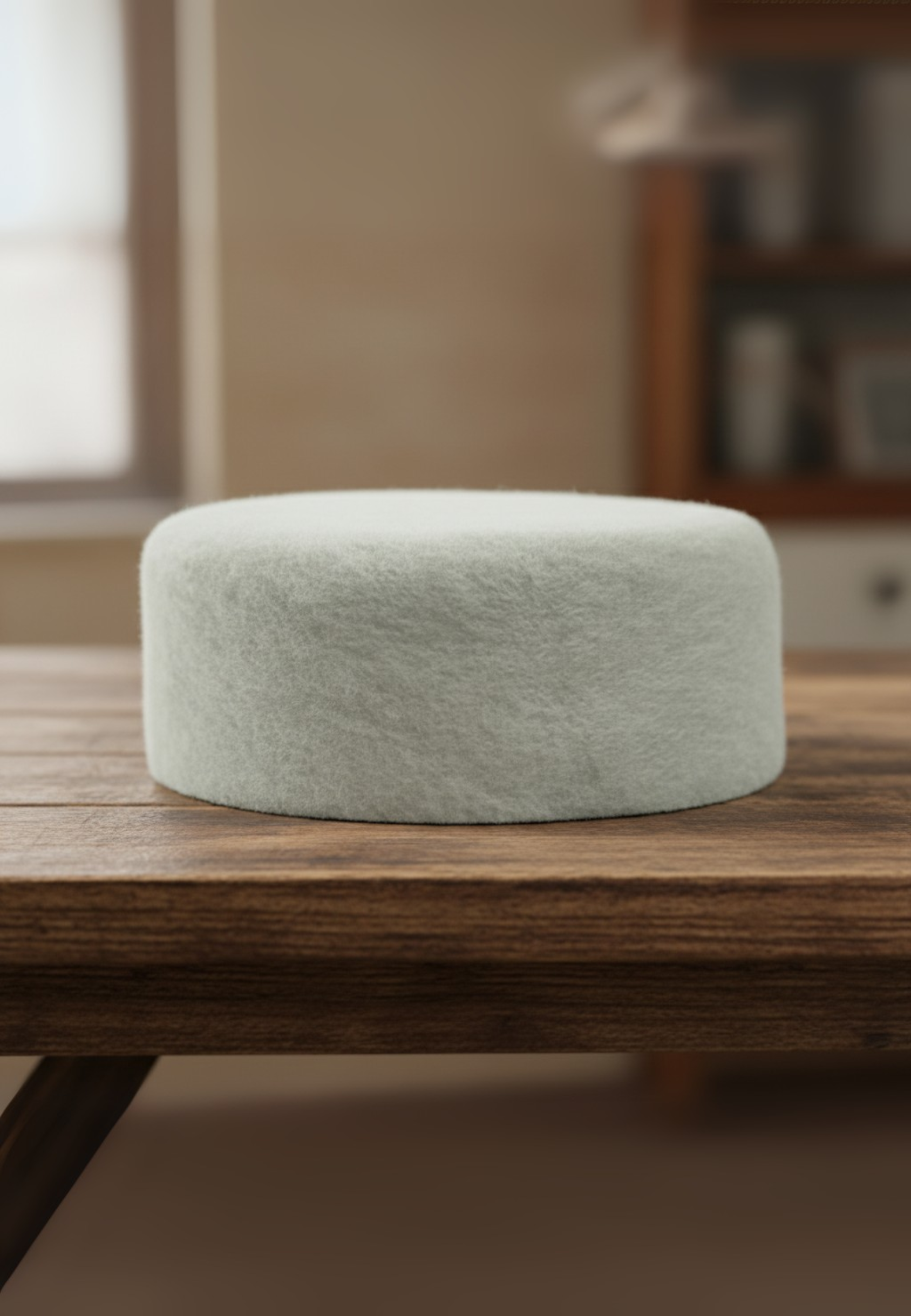 Chechia Hat- Off White by Burdaclothing