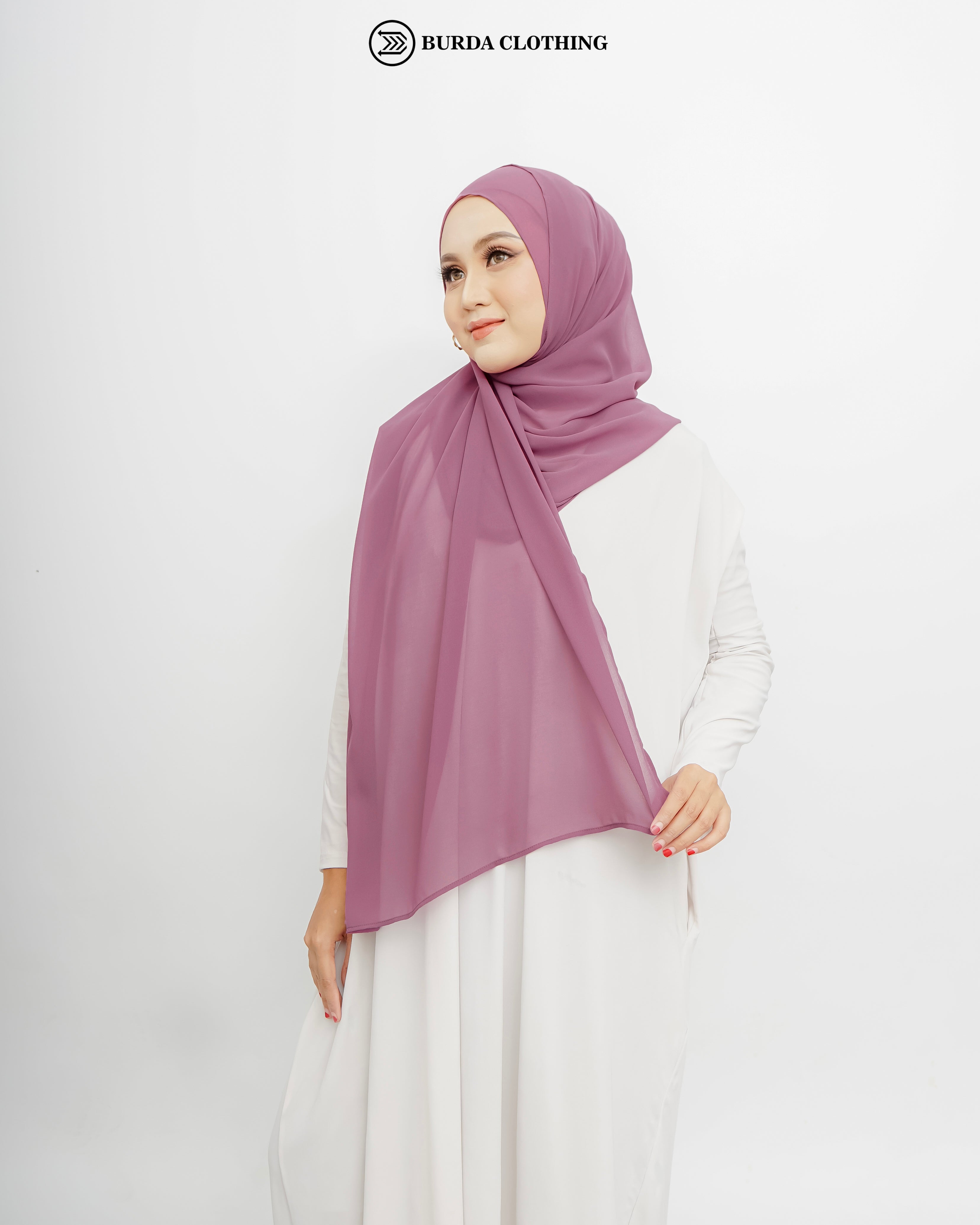 Chiffon Hijab by Burdaclothing