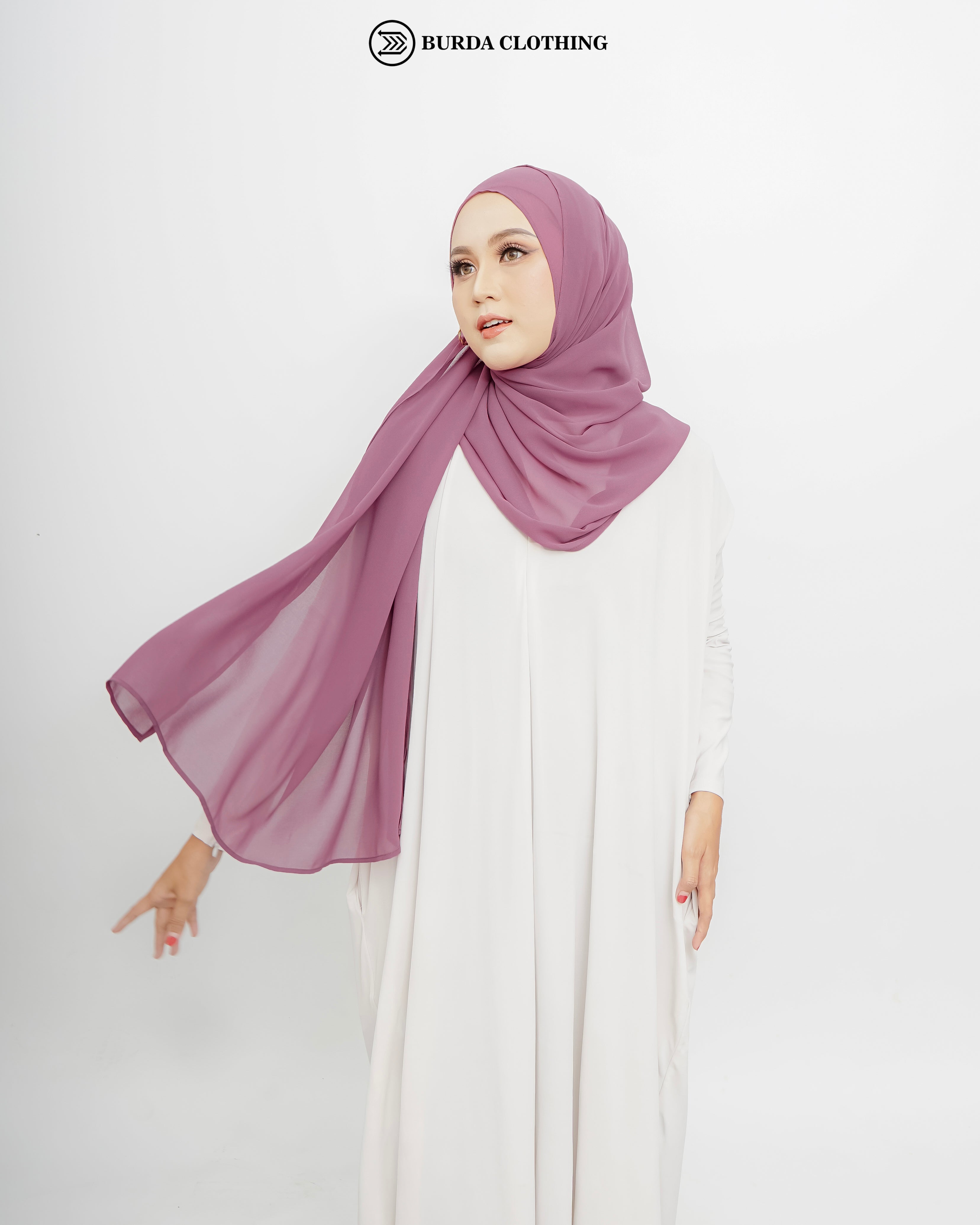 Chiffon Hijab by Burdaclothing