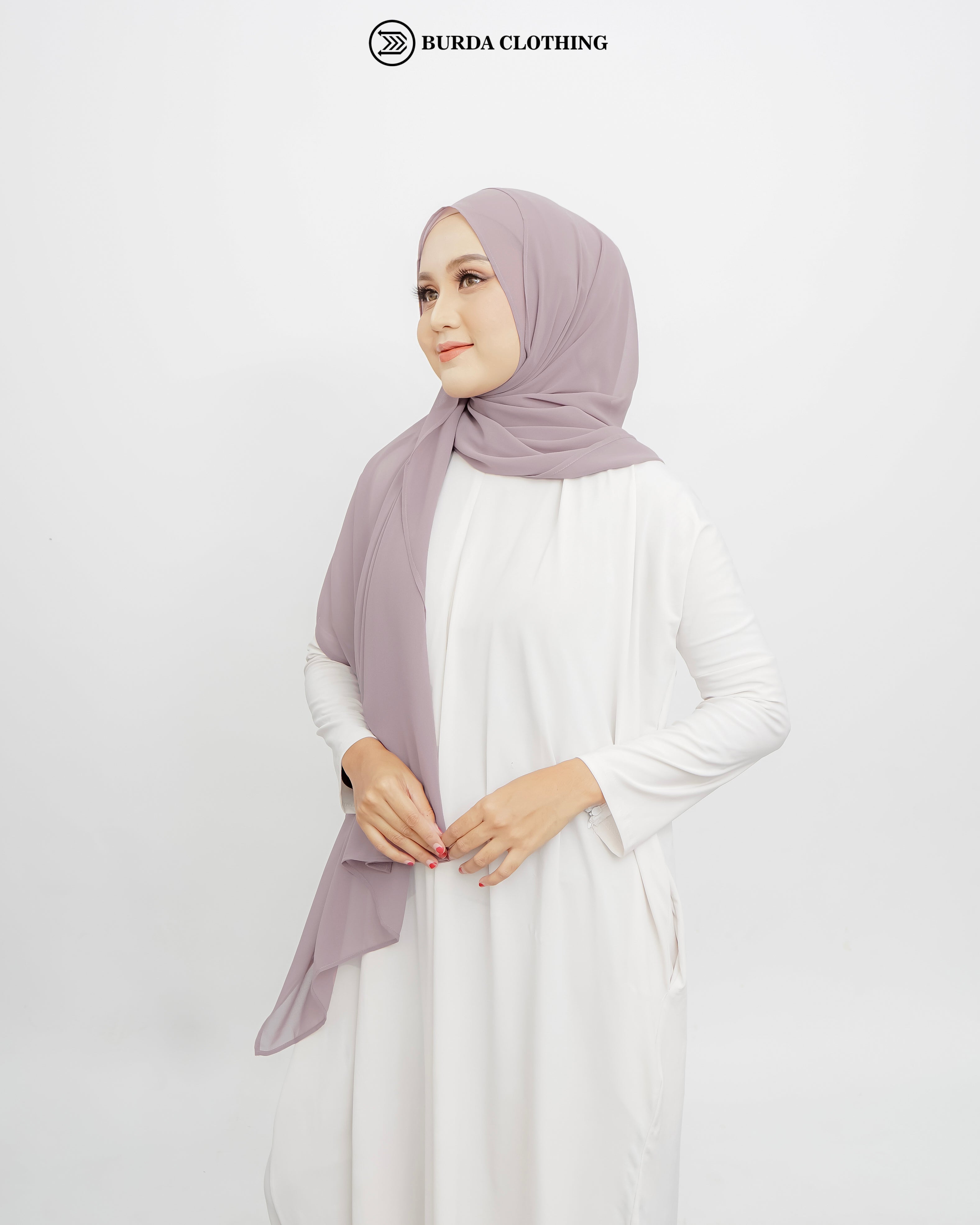 Chiffon Hijab by Burdaclothing