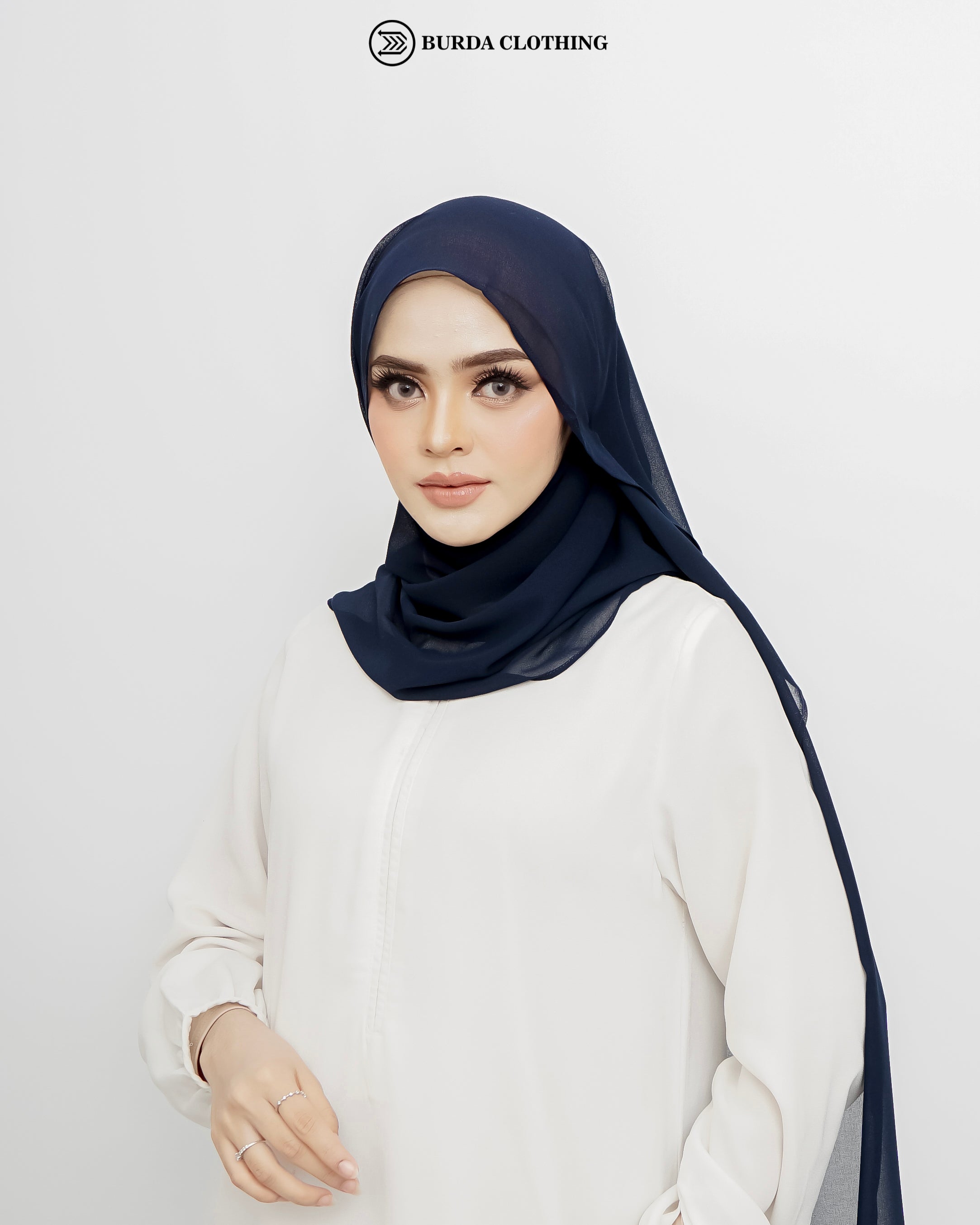 Chiffon Hijab by Burdaclothing