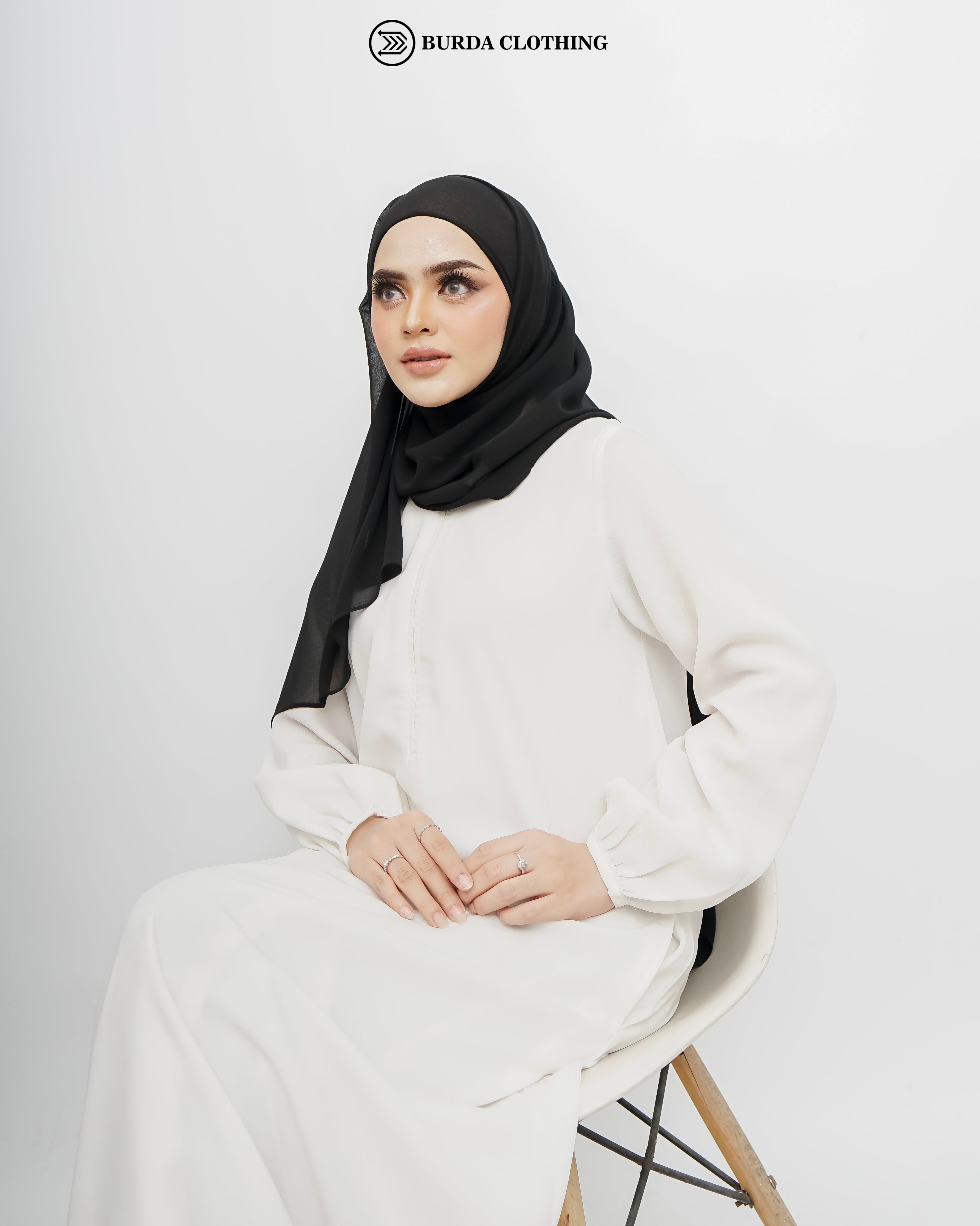 Chiffon Hijab by Burdaclothing