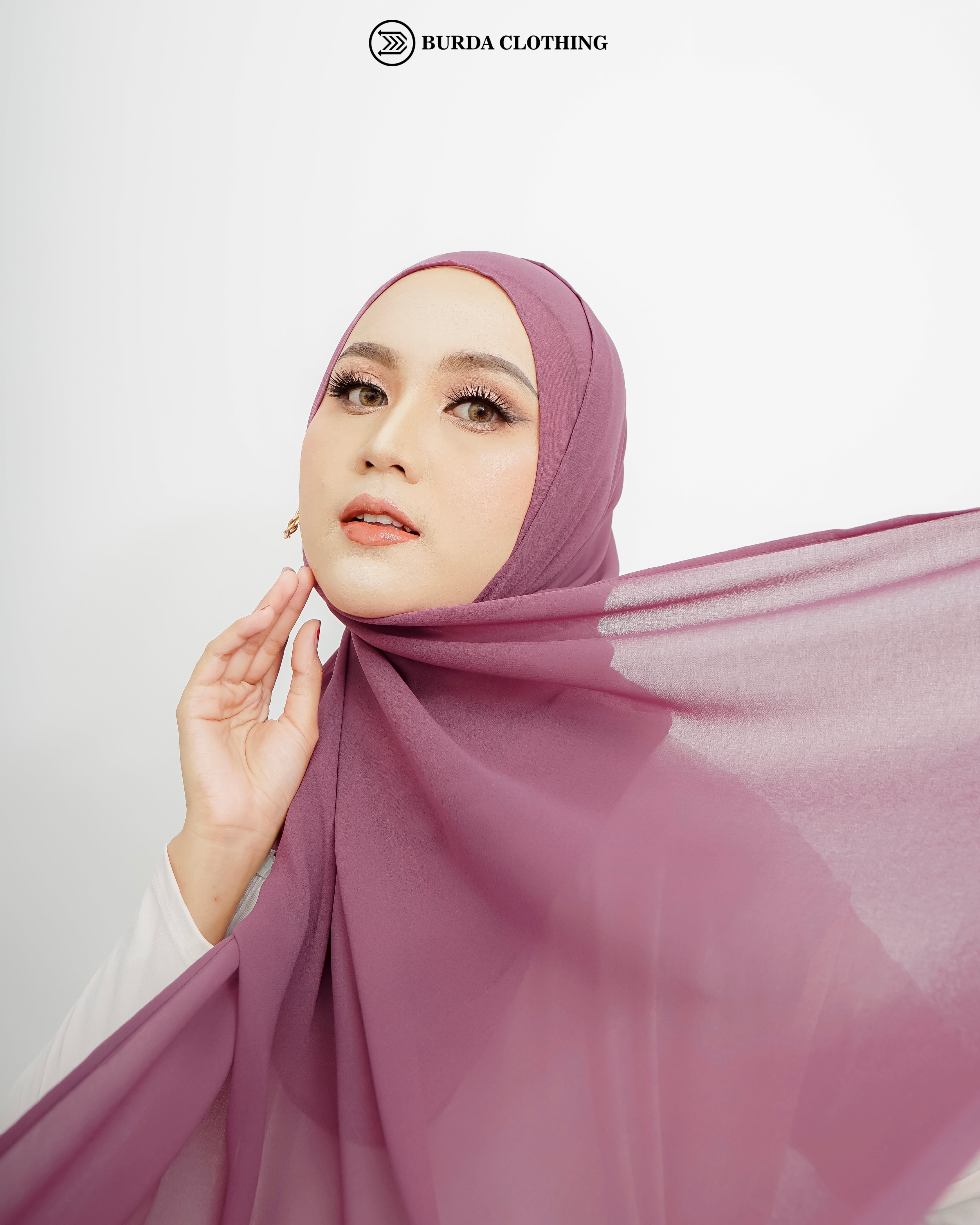 Chiffon Hijab by Burdaclothing