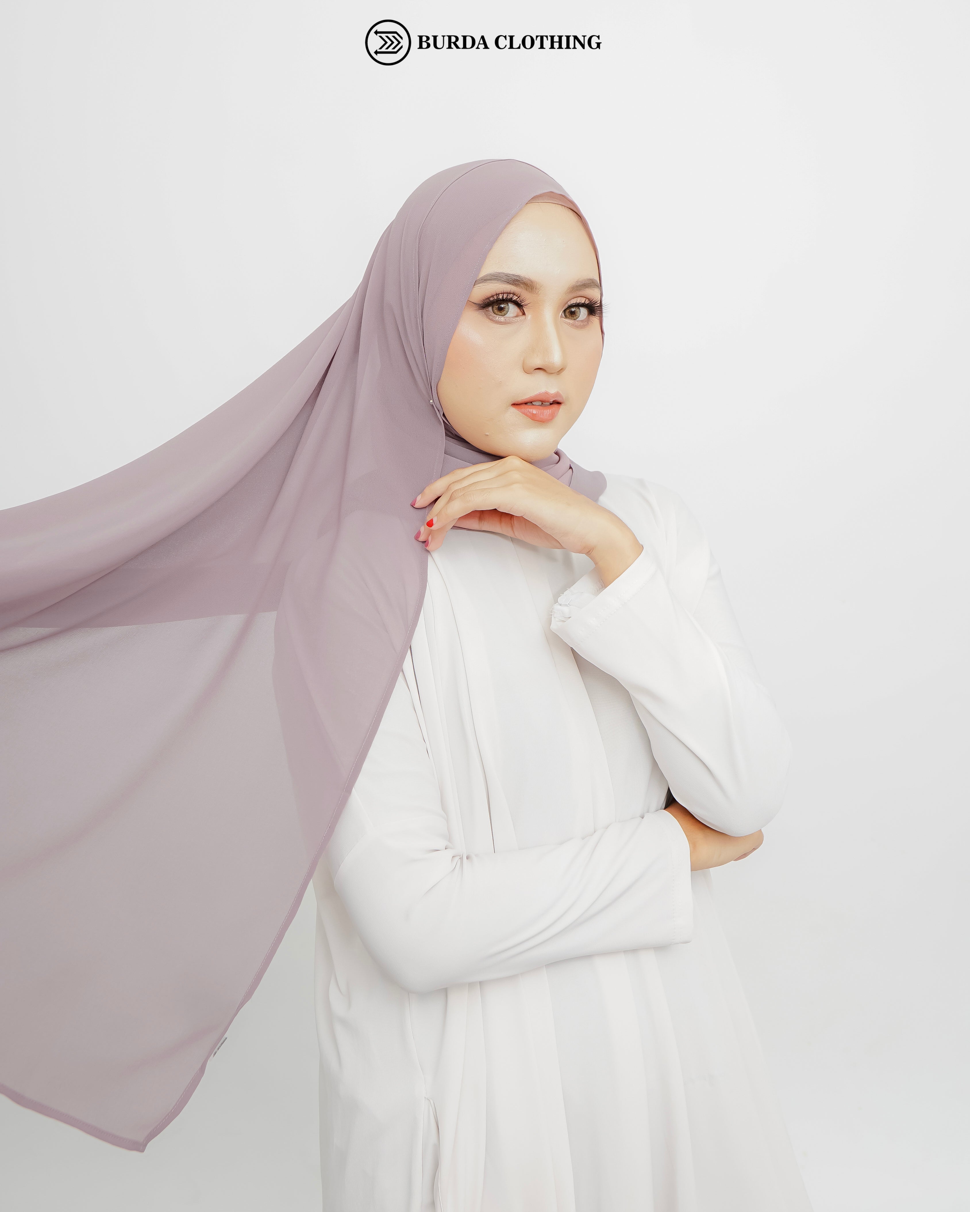Chiffon Hijab by Burdaclothing