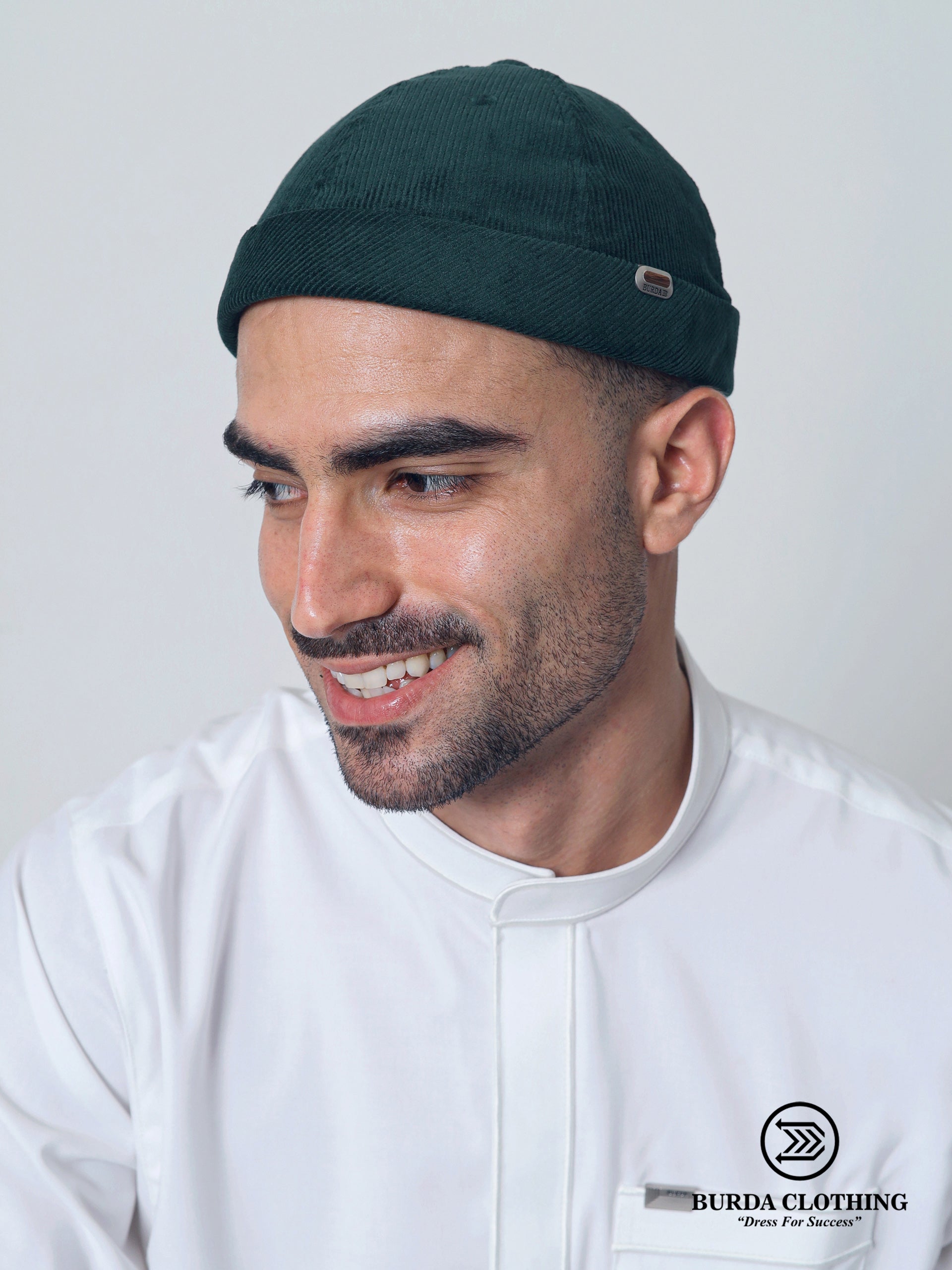 Corduroy Brimless Hat by Burdaclothing