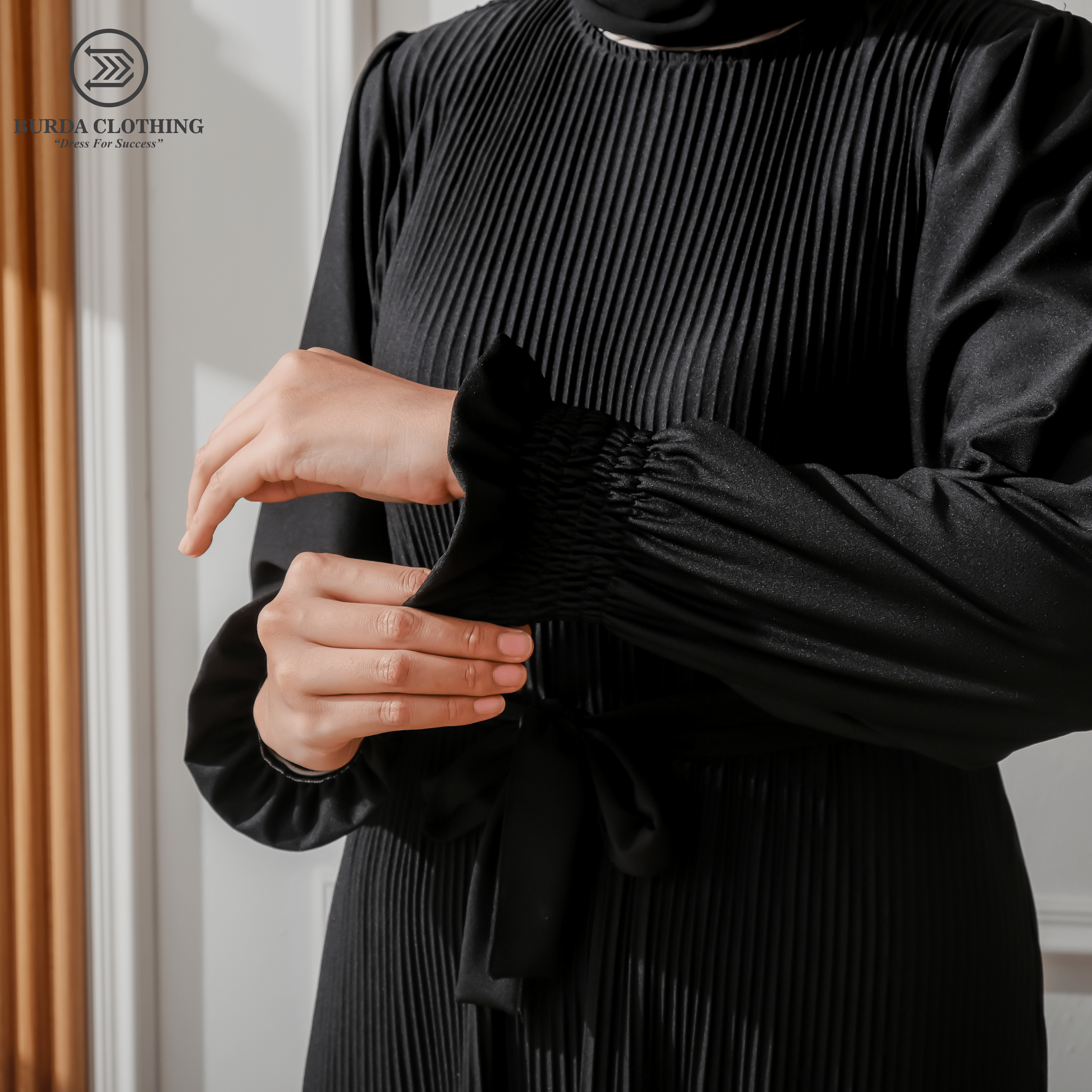 Burdaclothing Dress Women's Plain Dress Black