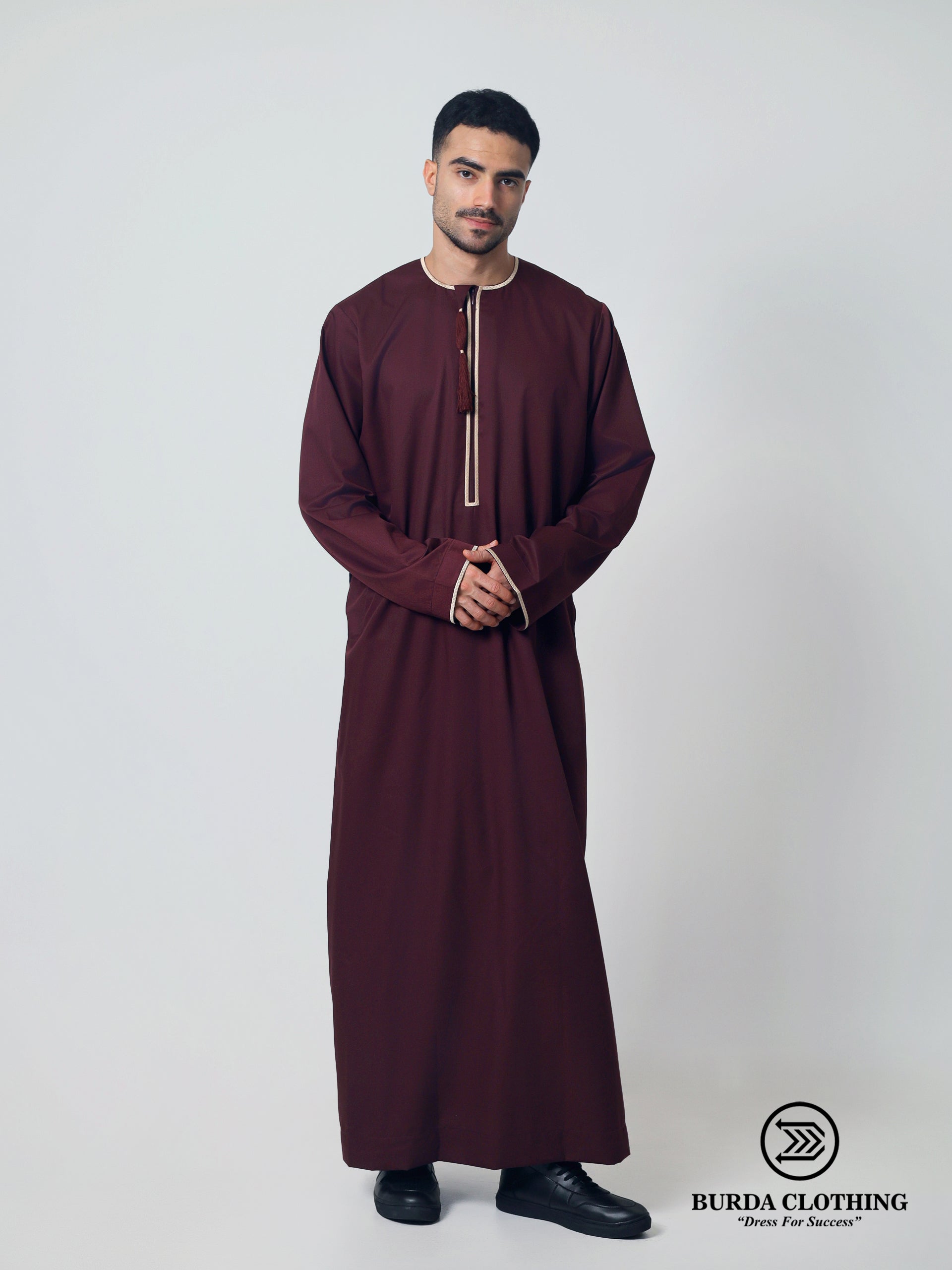 Emirati Omani Adult Thobe 230 by Burdaclothing