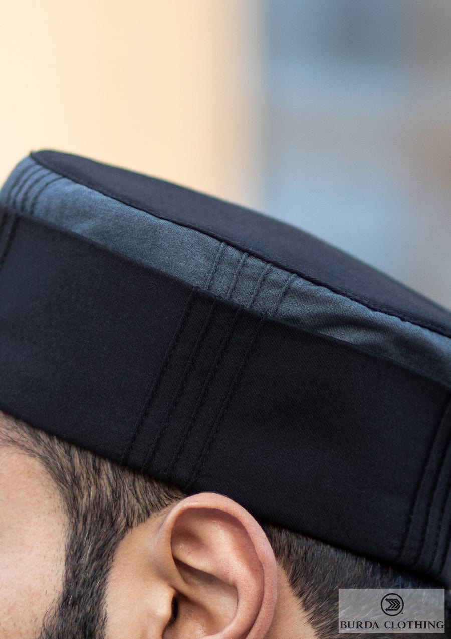 Burdaclothing Folded Kufi 2-Tone