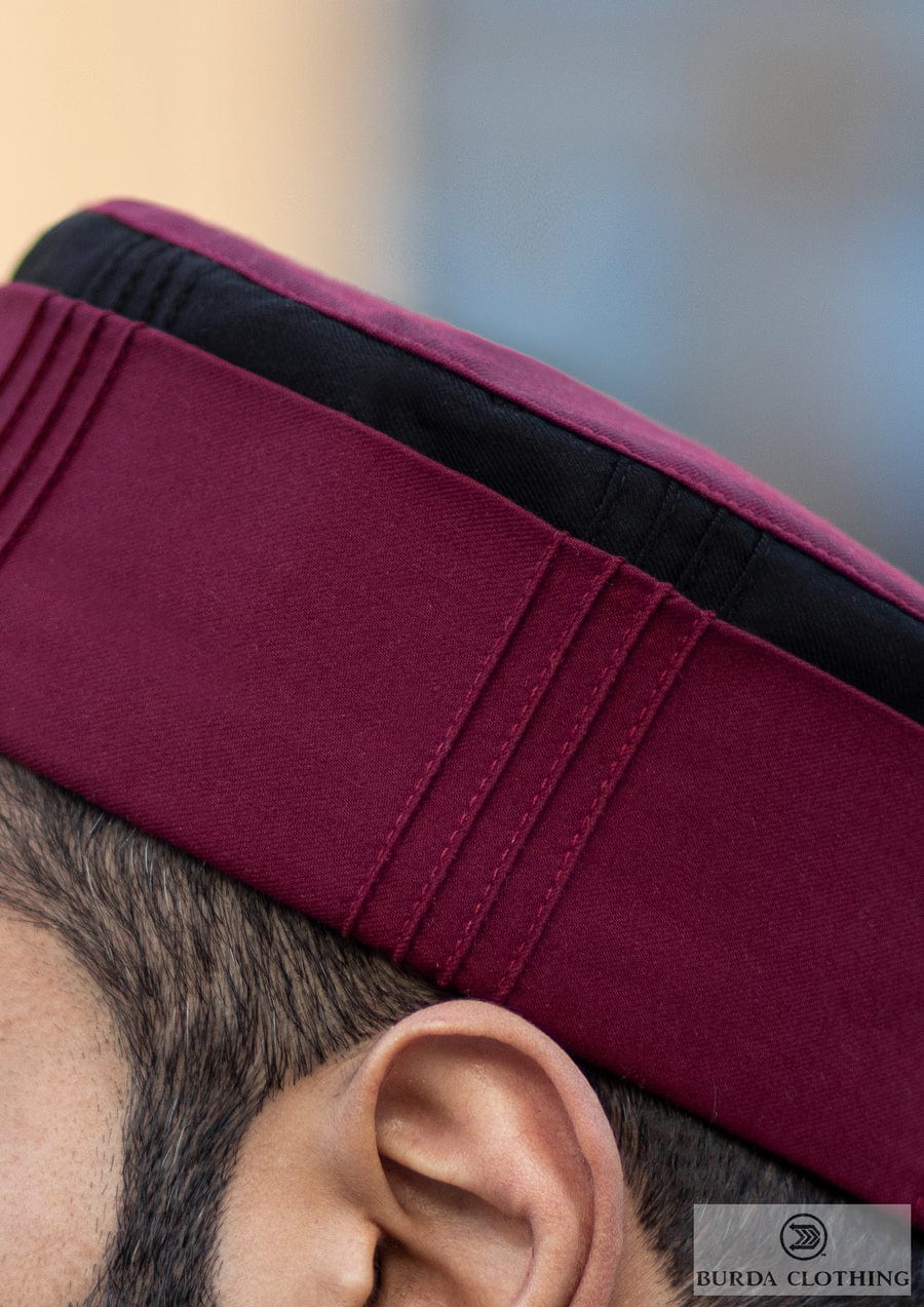 Burdaclothing Folded Kufi 2-Tone