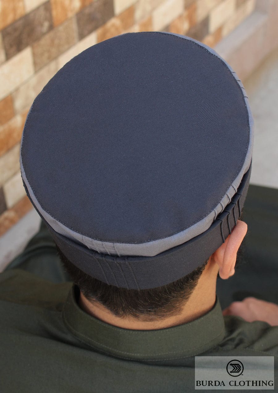 Burdaclothing Folded Kufi 2-Tone