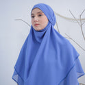 French Khimars Blue by Burdaclothing