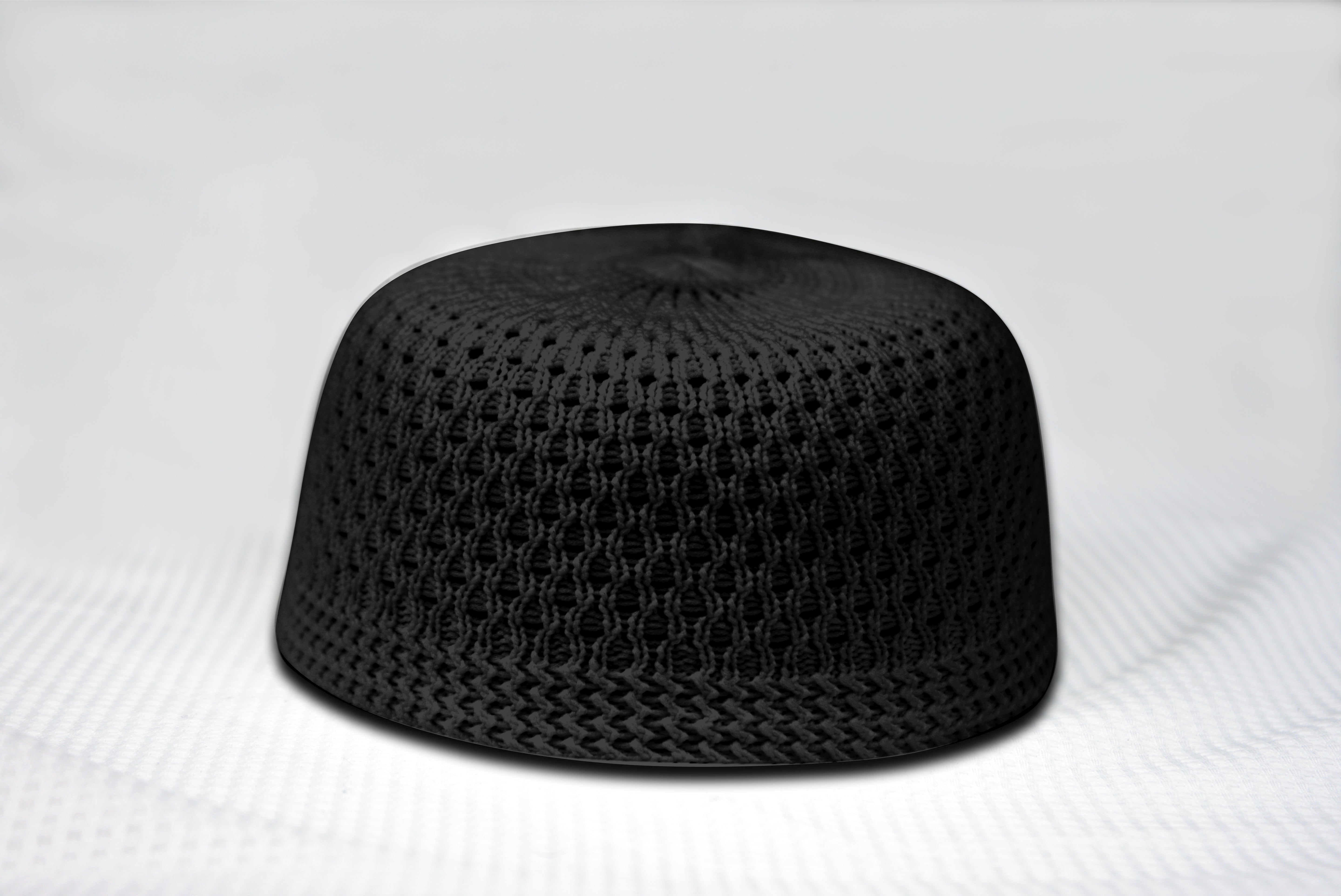Indonesian Skull Kufi Value price Black by Burdaclothing