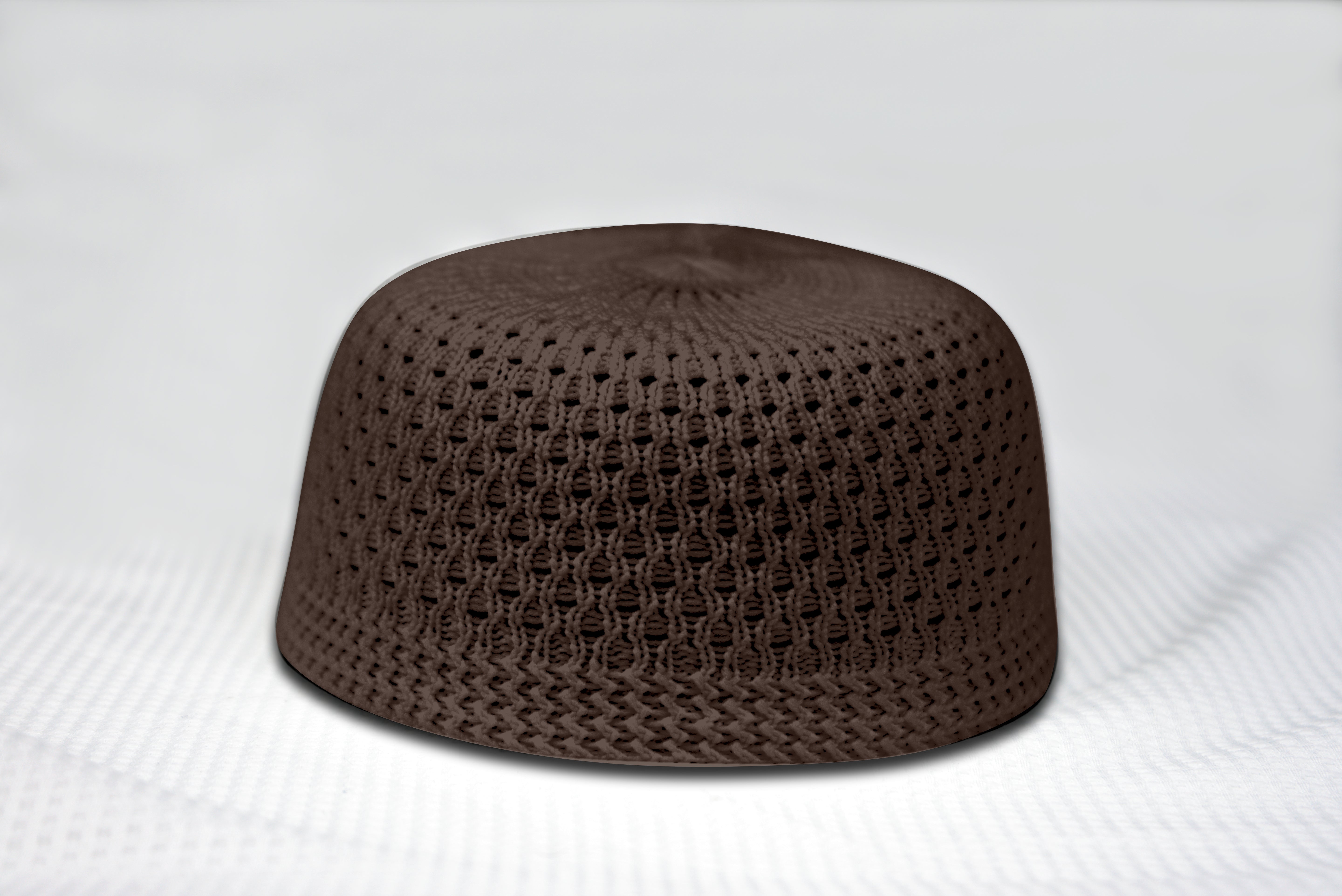 Indonesian Skull Kufi Value price Dark Brown by Burdaclothing