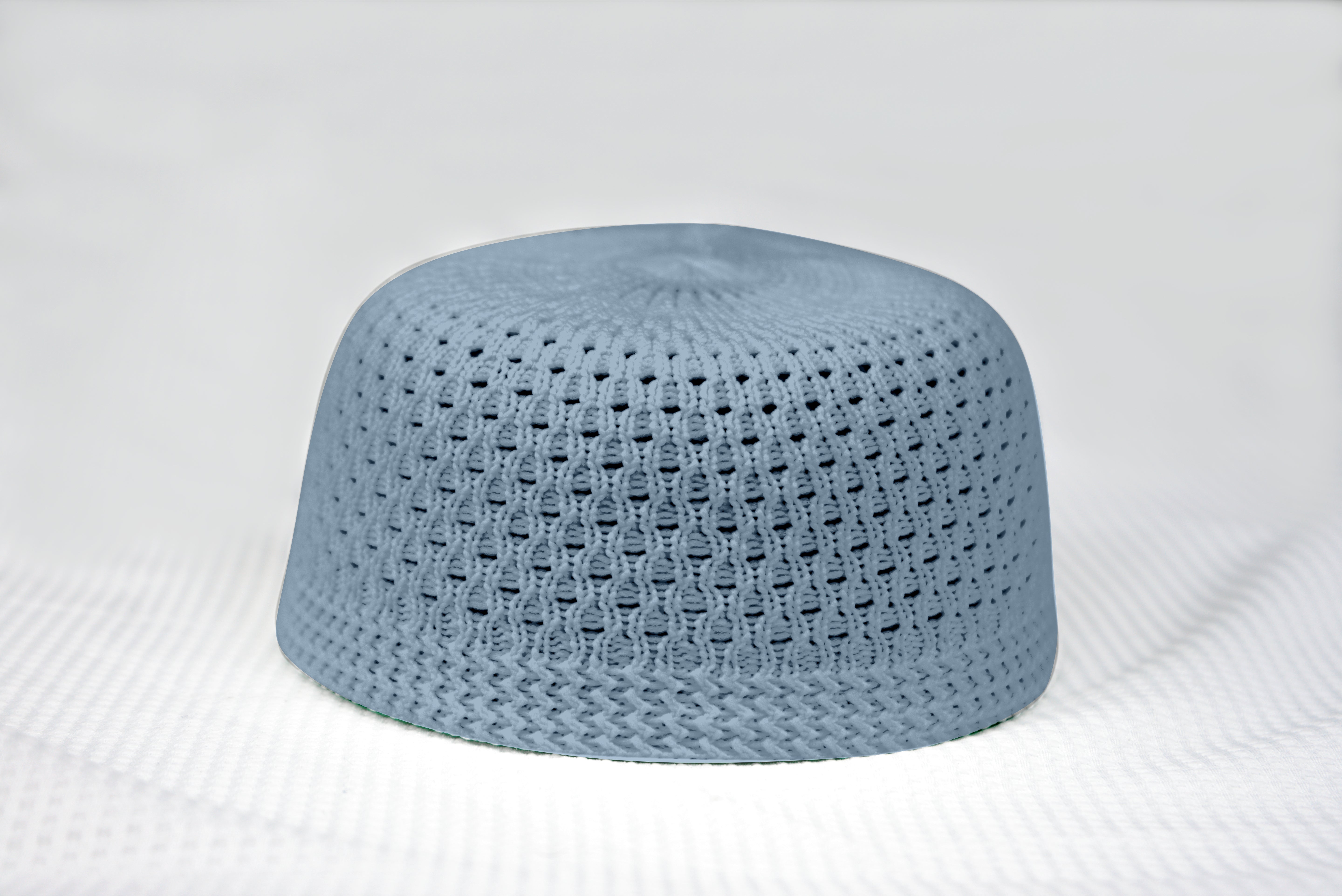 Indonesian Skull Kufi Value price Light blue by Burdaclothing