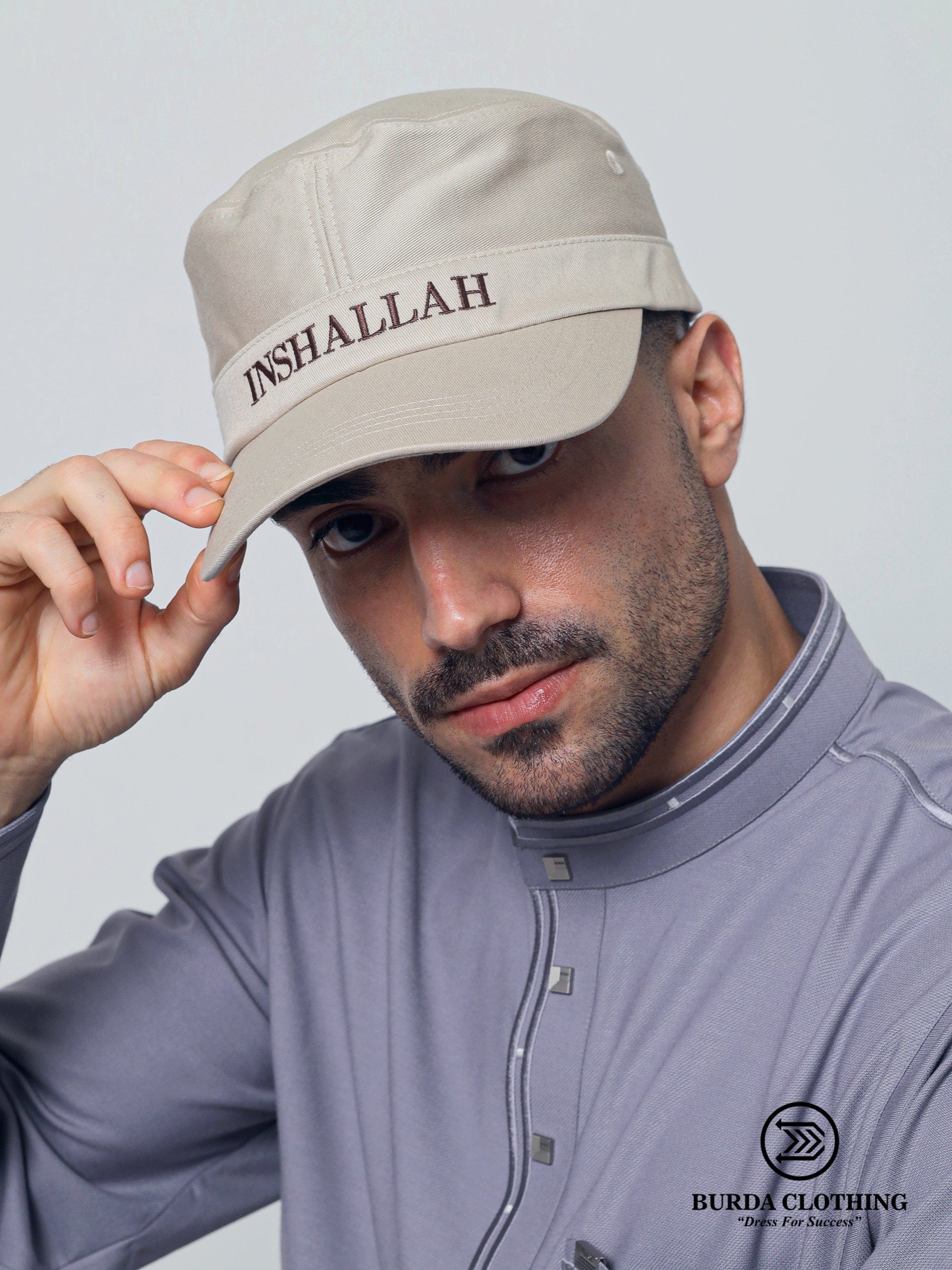 Inshallah Military Cap by Burdaclothing