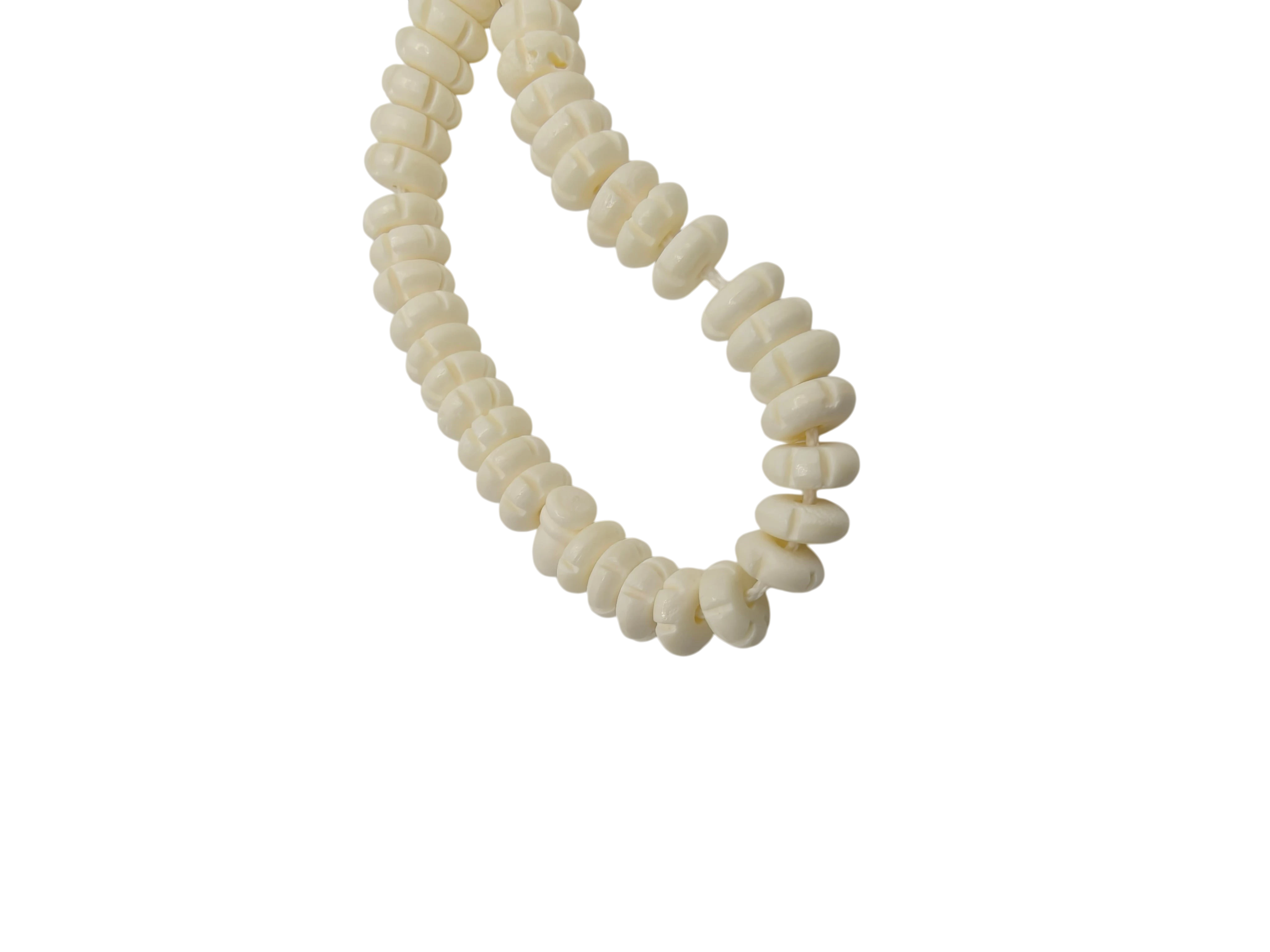 Islamic Tasbih Camel Bone 99 Count Polished Prayer Beads by Burdaclothing