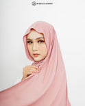 Jersey Hijab Dark Pink by Burdaclothing
