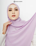 Jersey Hijab Lavender by Burdaclothing