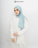 Jersey Hijab Light blue by Burdaclothing