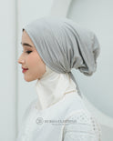 Jersey Hijab Undercap / Underscarves Gray by Burdaclothing
