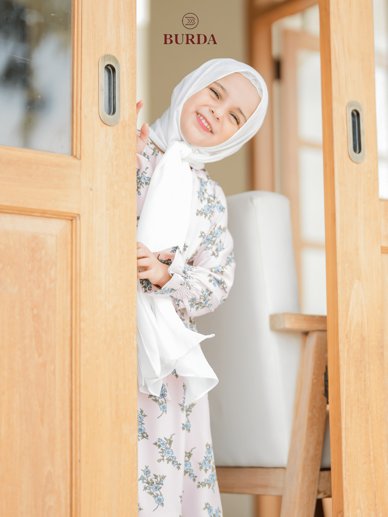 Burdaclothing Kid's Pearl Floral Dress