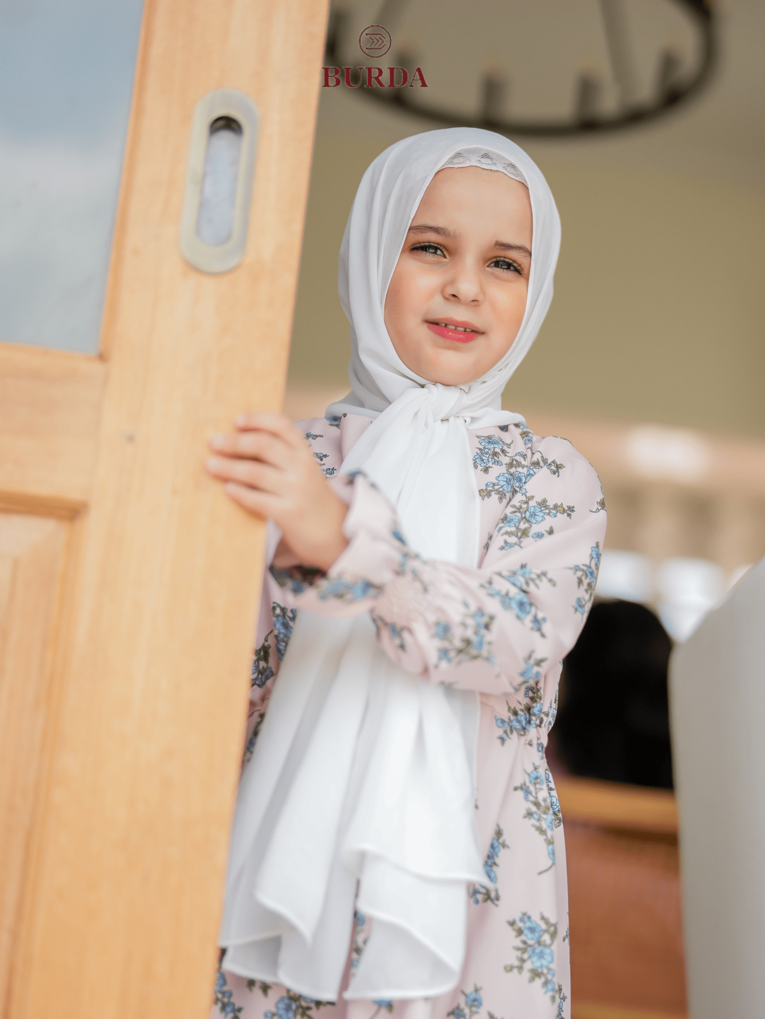 Burdaclothing Kid's Pearl Floral Dress