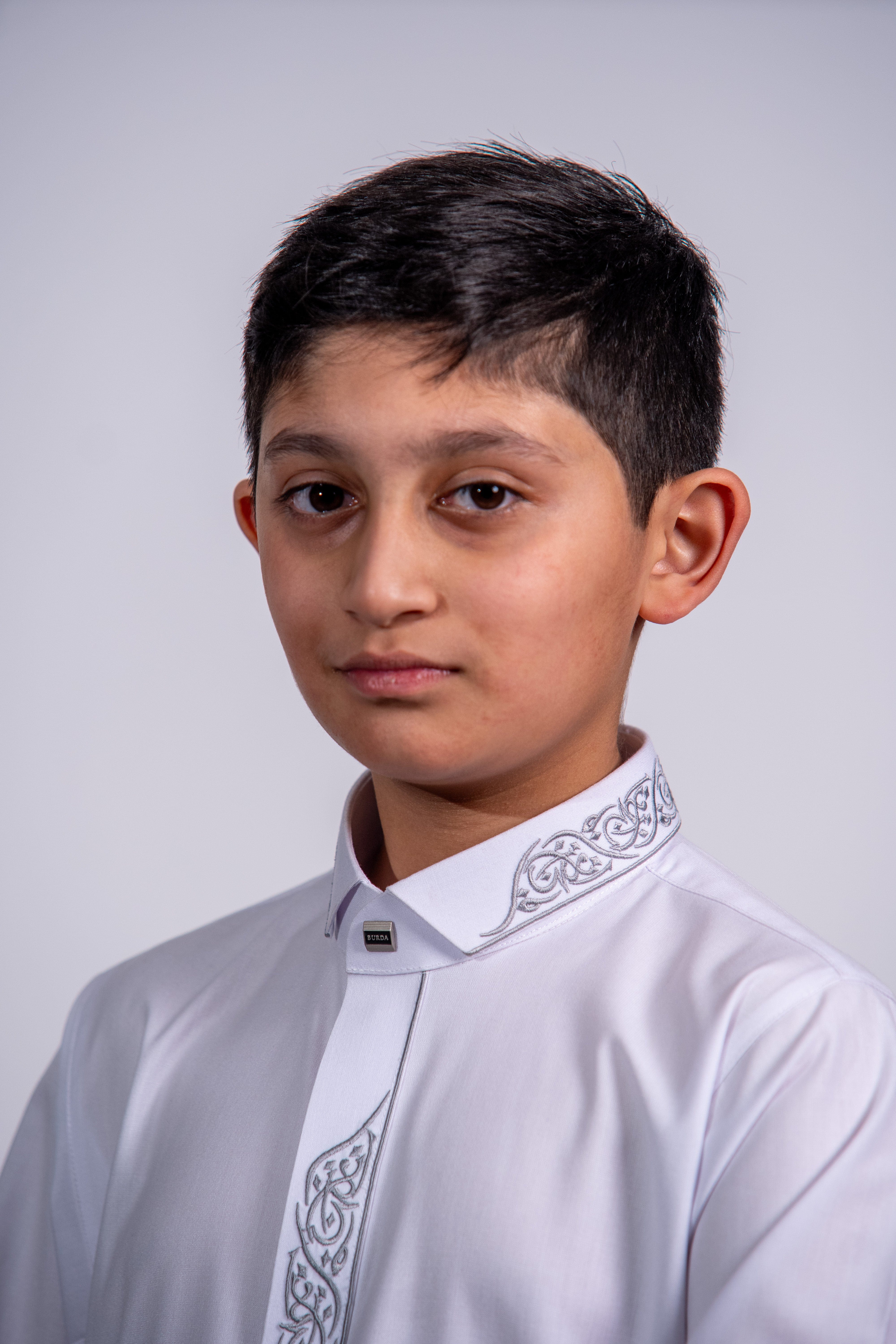 Burdaclothing Kids Premium Thobe 214 White (Father & Son)