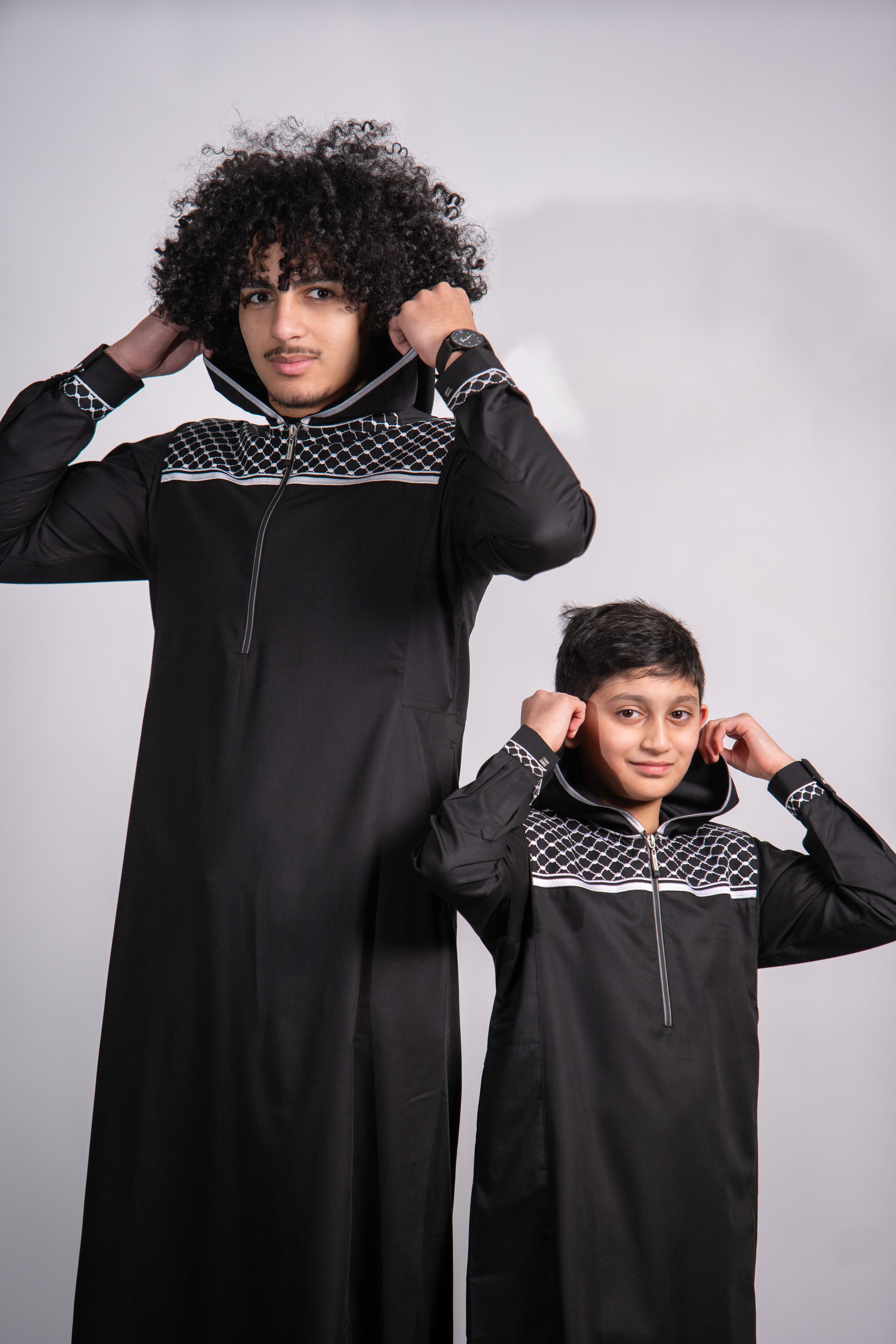 Burdaclothing Kids Premium Thobe 235 Black