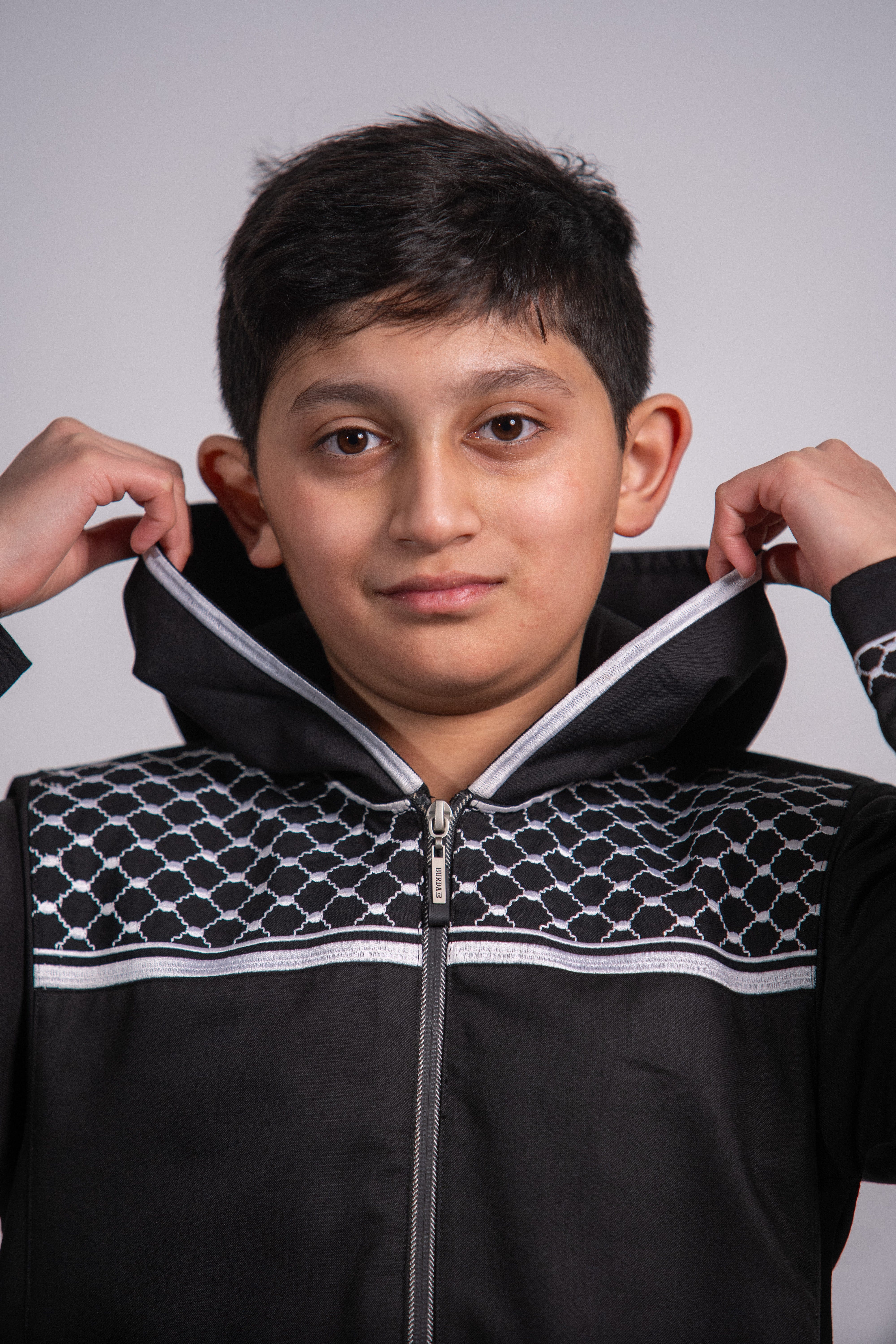 Burdaclothing Kids Premium Thobe 235 Black