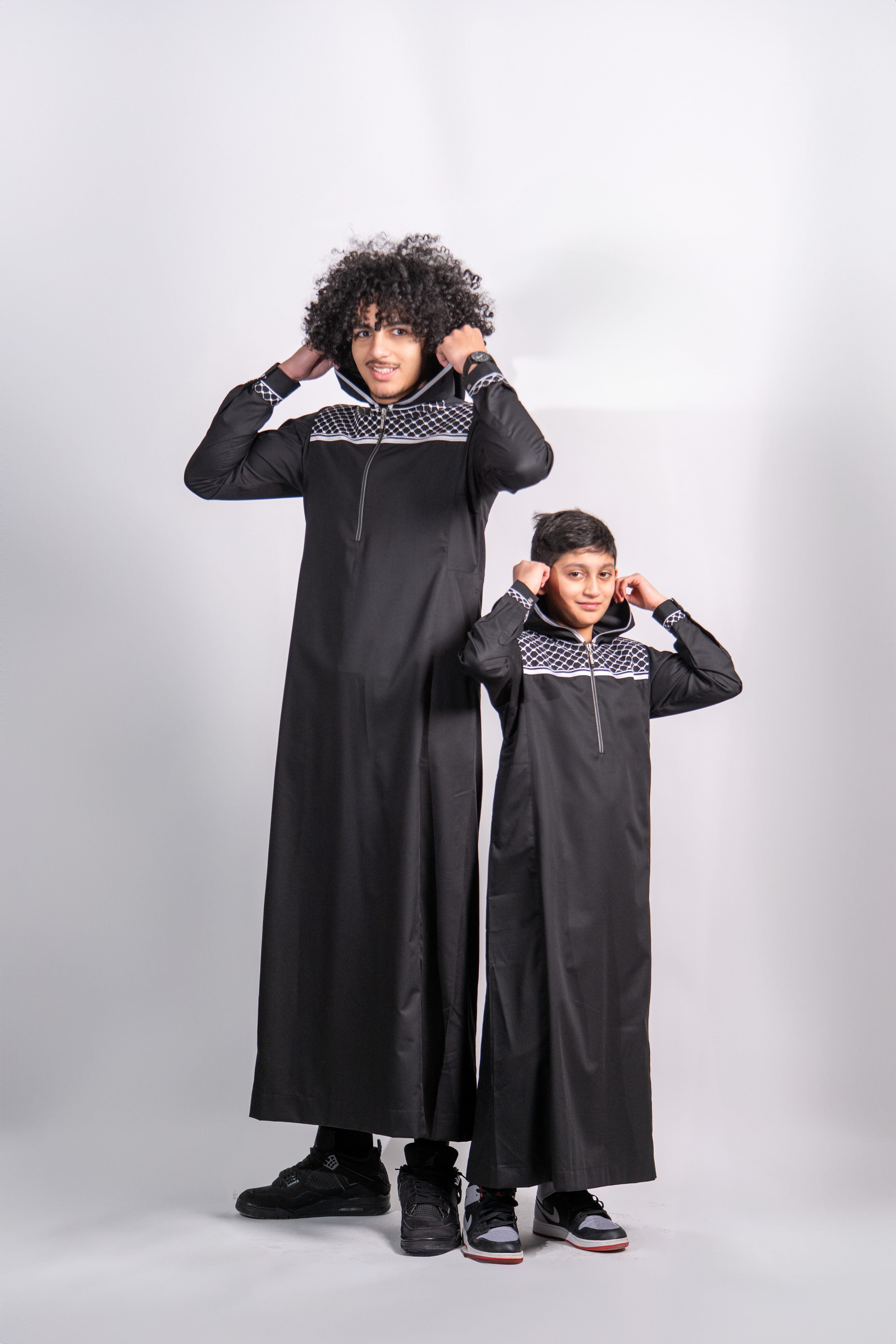 Burdaclothing Kids Premium Thobe 235 Black