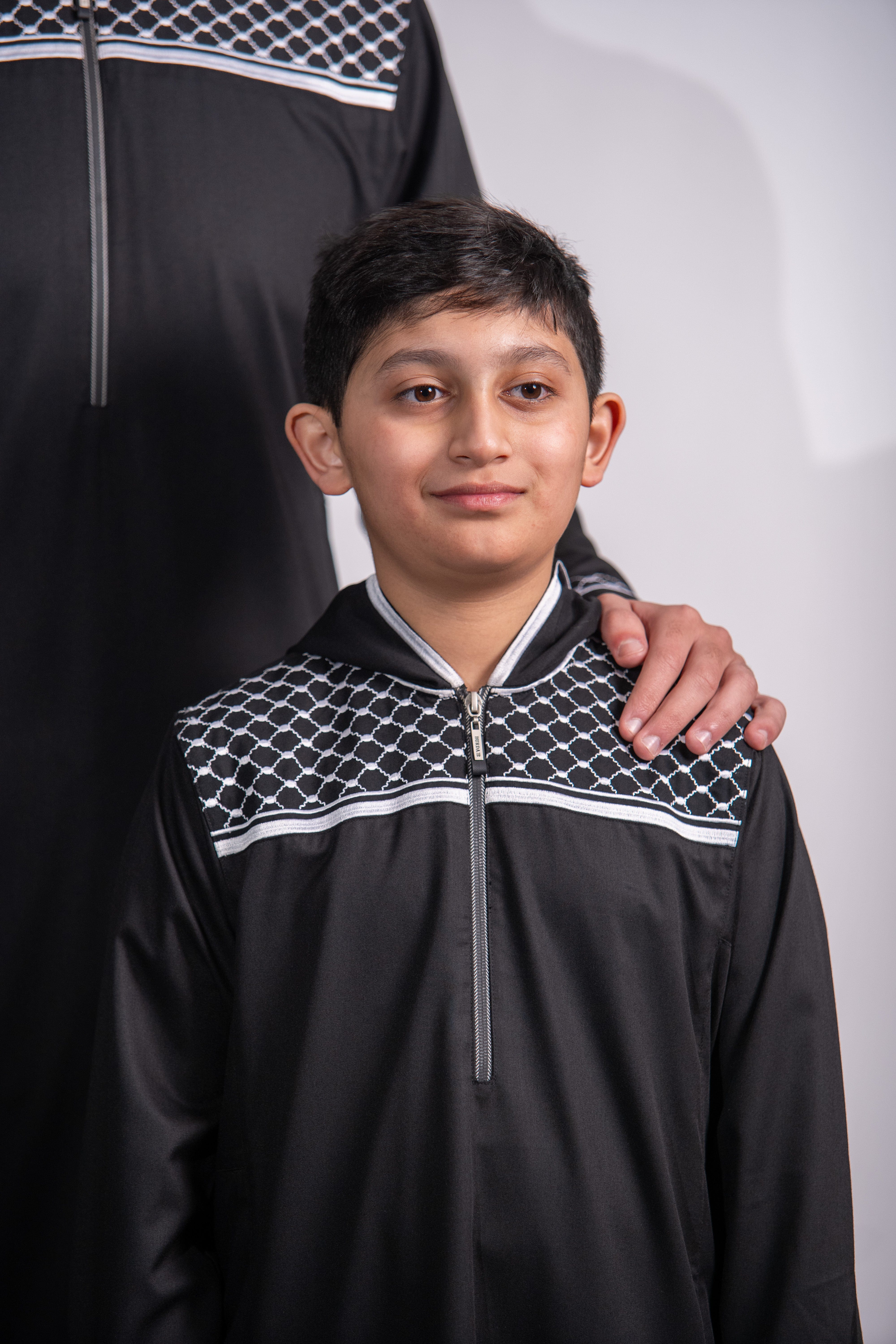 Burdaclothing Kids Premium Thobe 235 Black