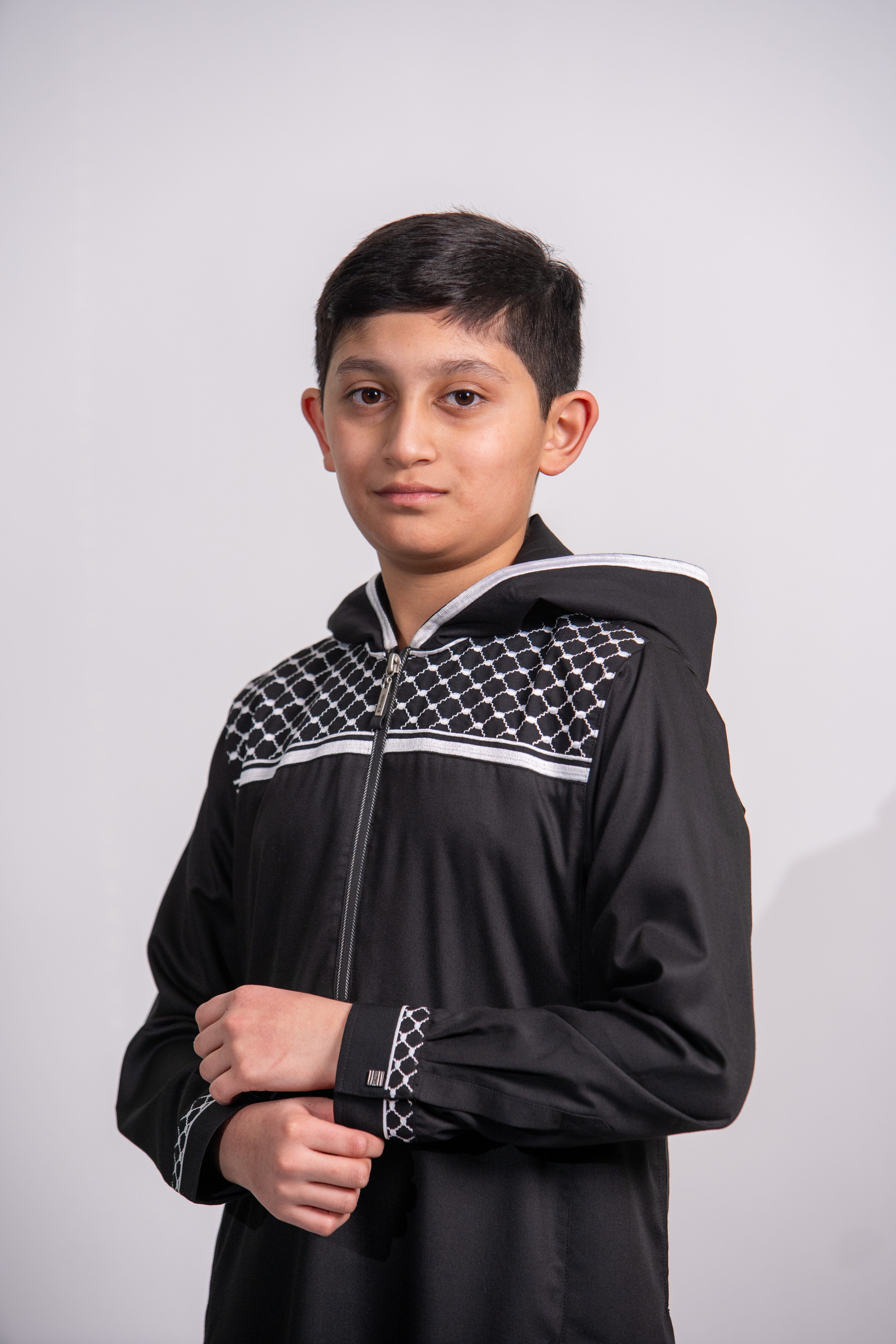 Burdaclothing Kids Premium Thobe 235 Black