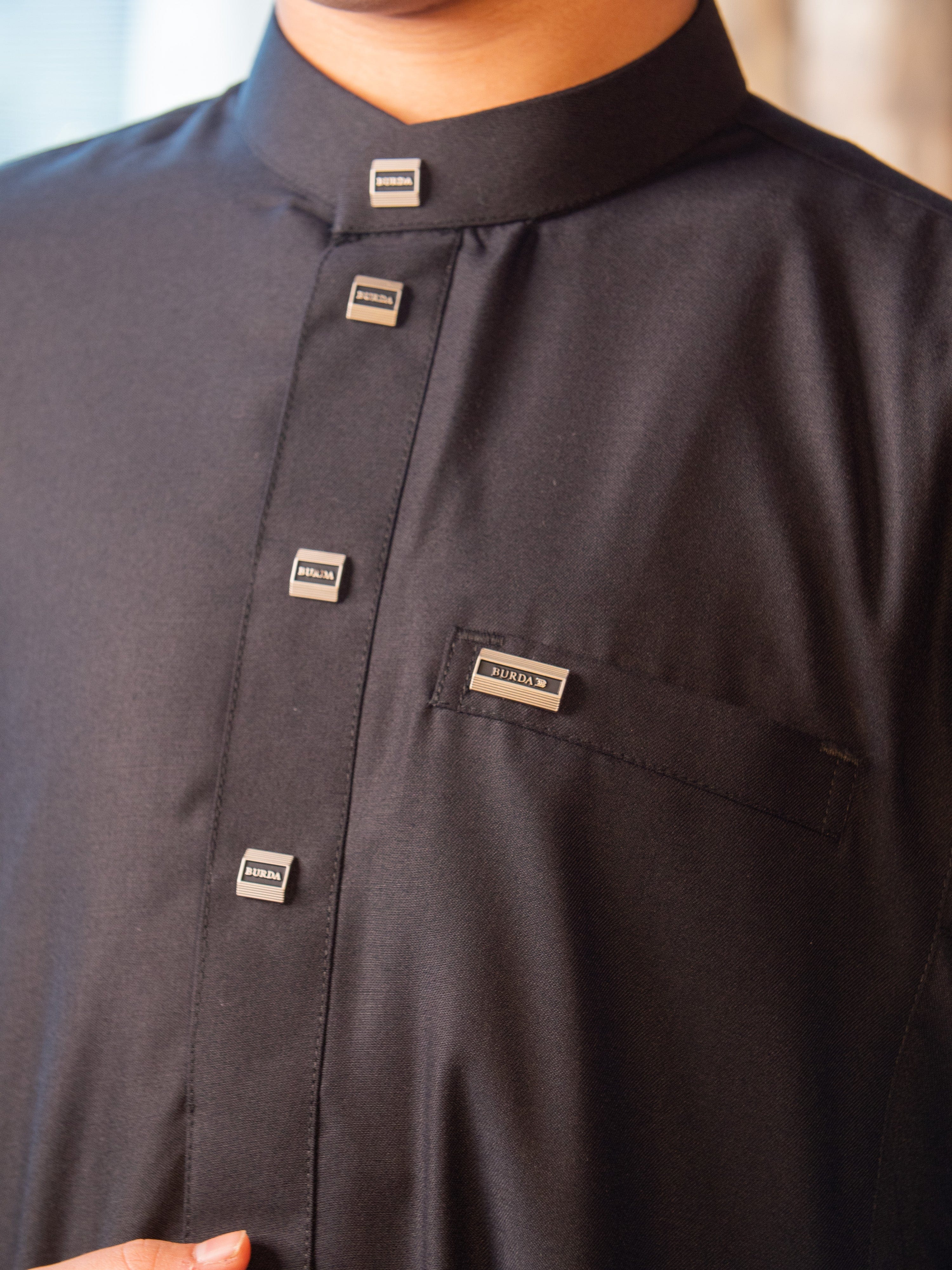 burdaclothing Kids Thobe 110A Black (Father & Son)