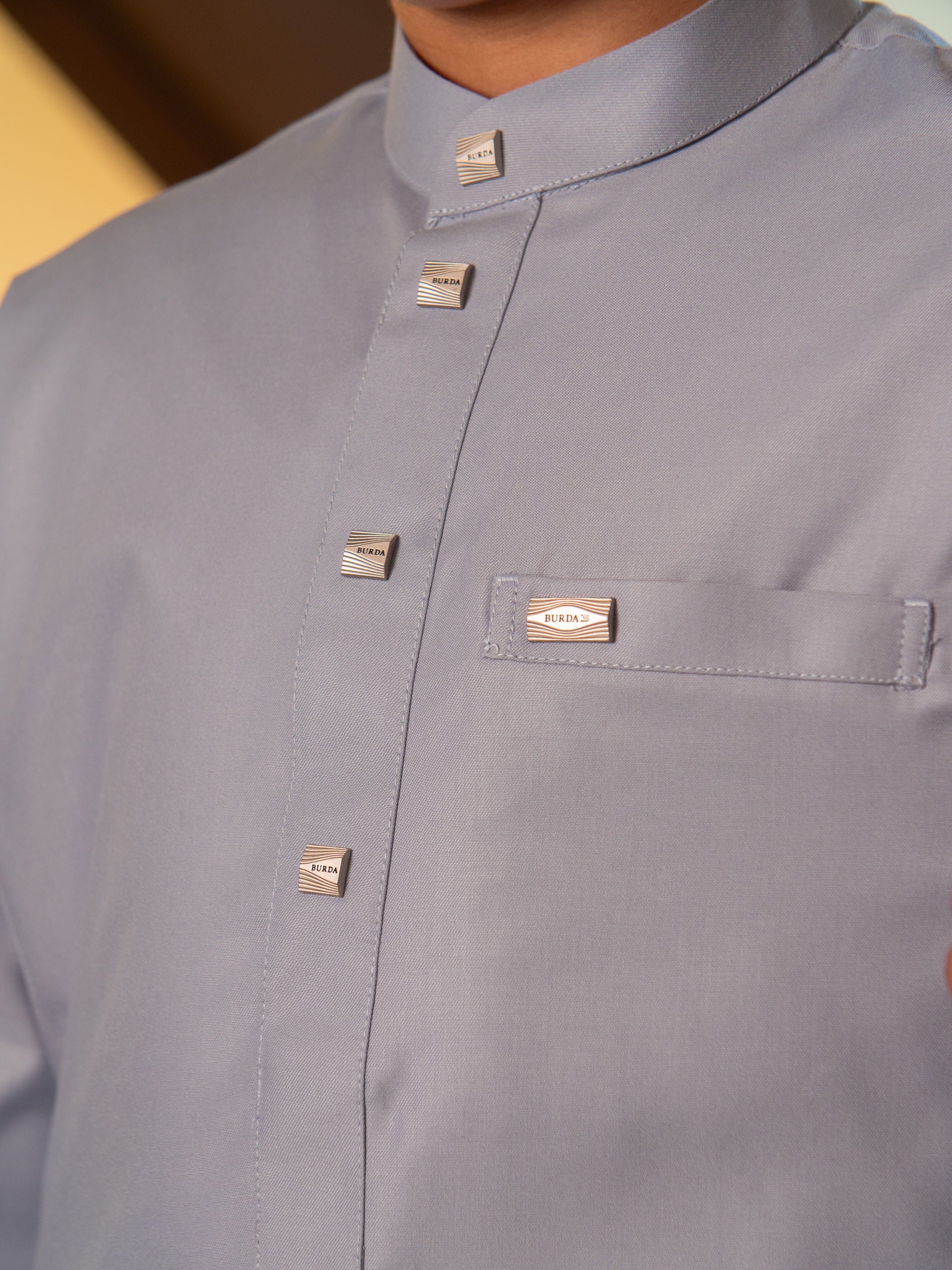 burdaclothing Kids Thobe 110C Gray (Father & Son)