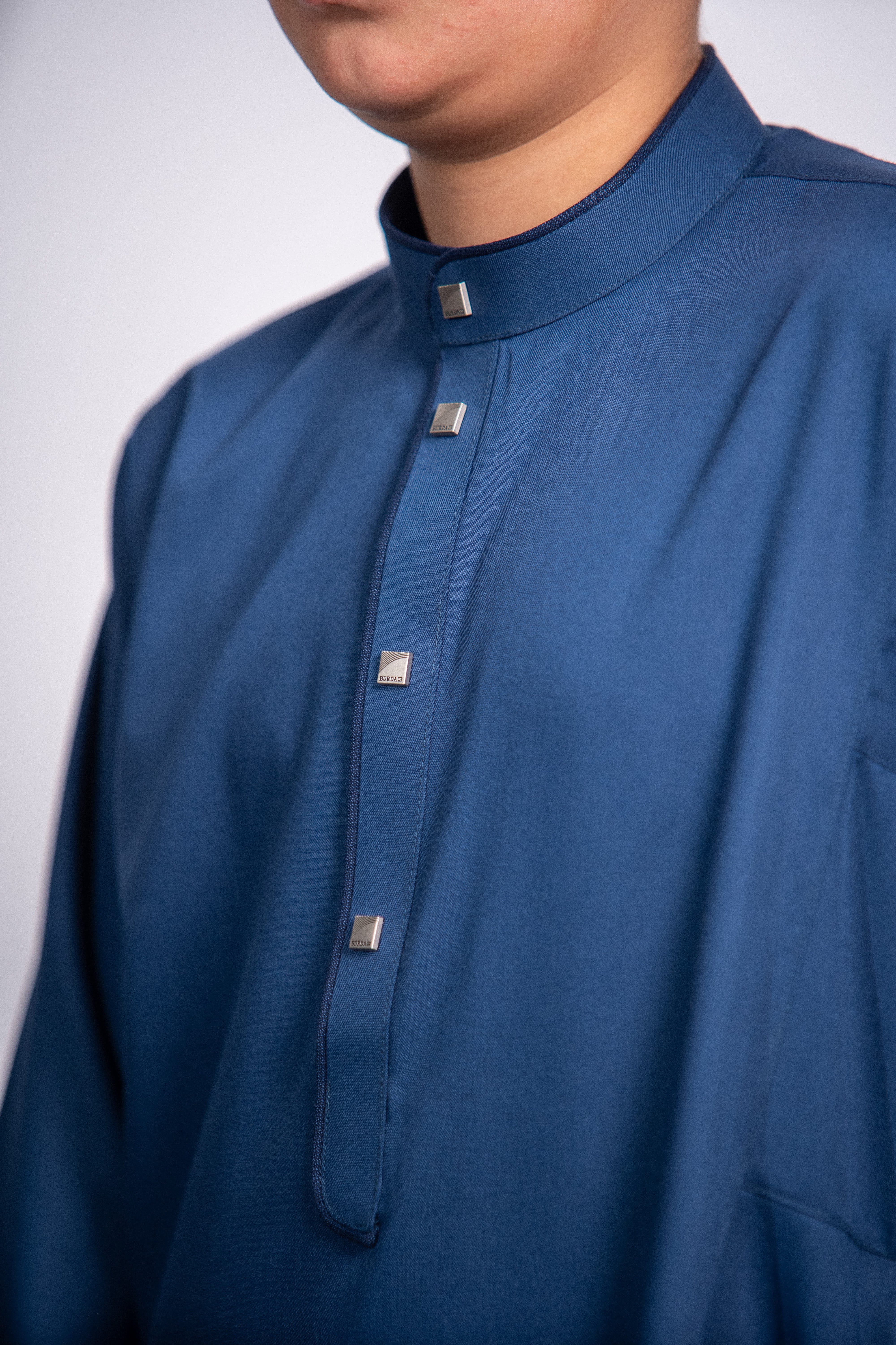 Burdaclothing Kids Thobe 203 Blue (Father & Son)