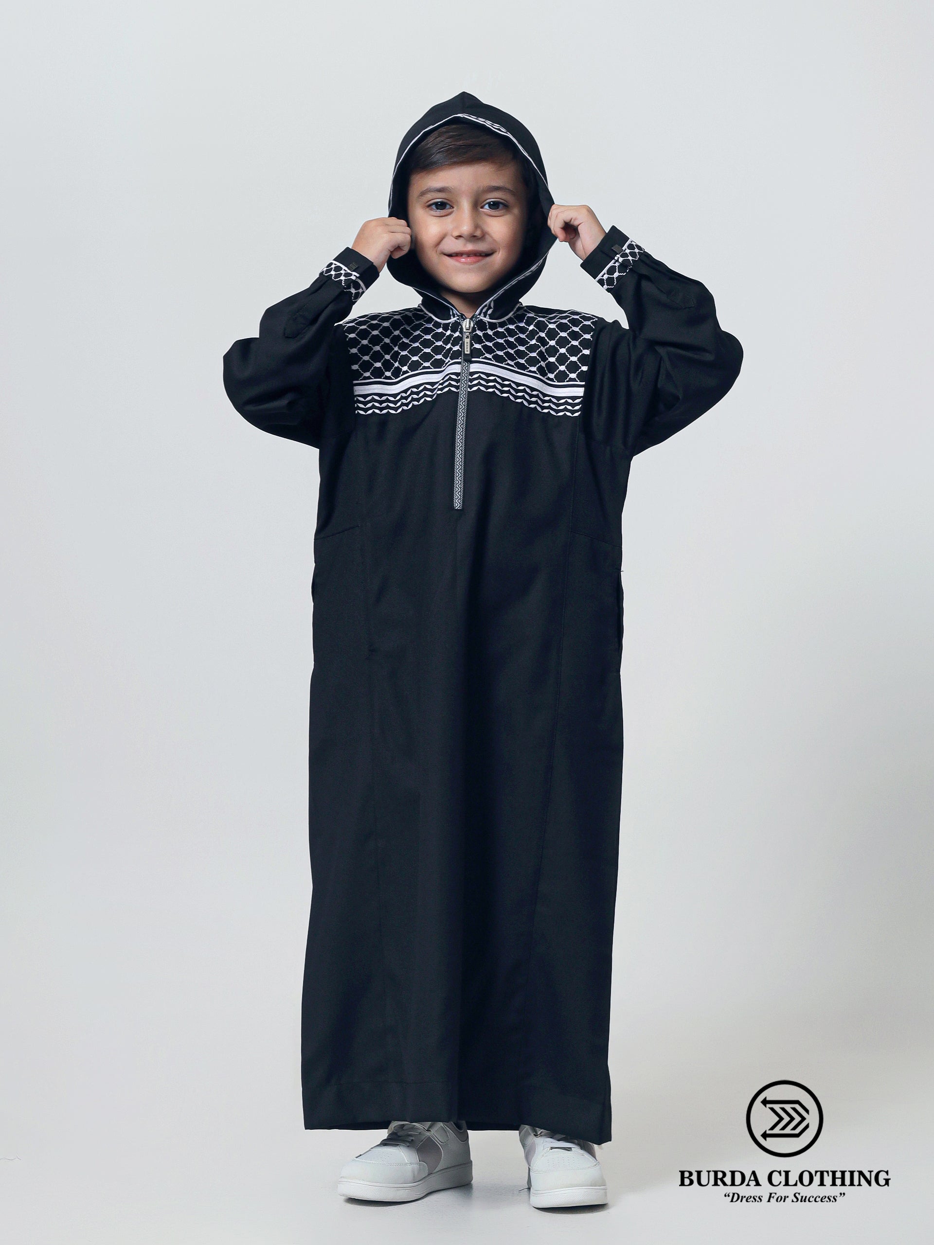 Kids Thobe 305 Black by Burdaclothing