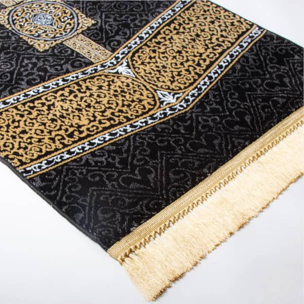 Burdaclothing Kiswa Al Kaaba Soft Prayer Rug