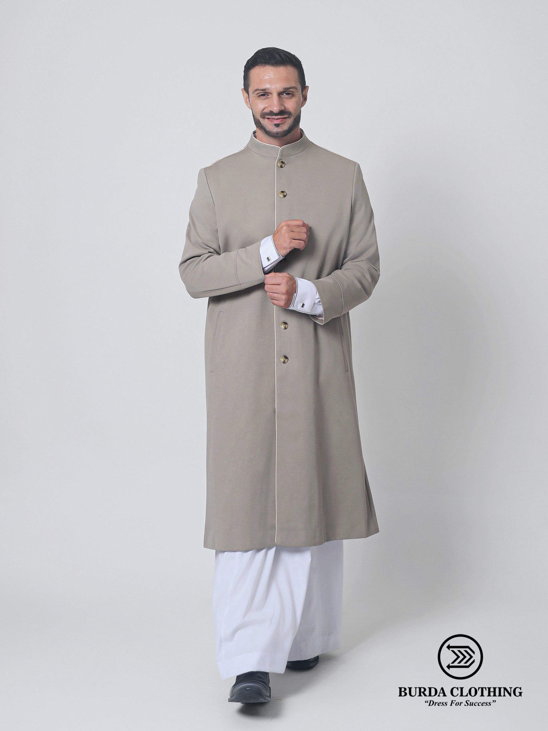 Light Brown Overcoat by Burdaclothing