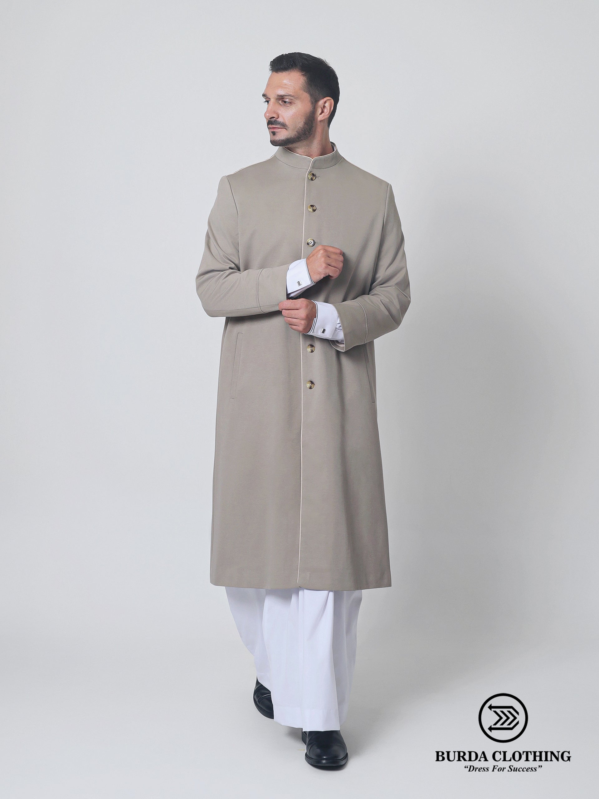 Light Brown Overcoat by Burdaclothing