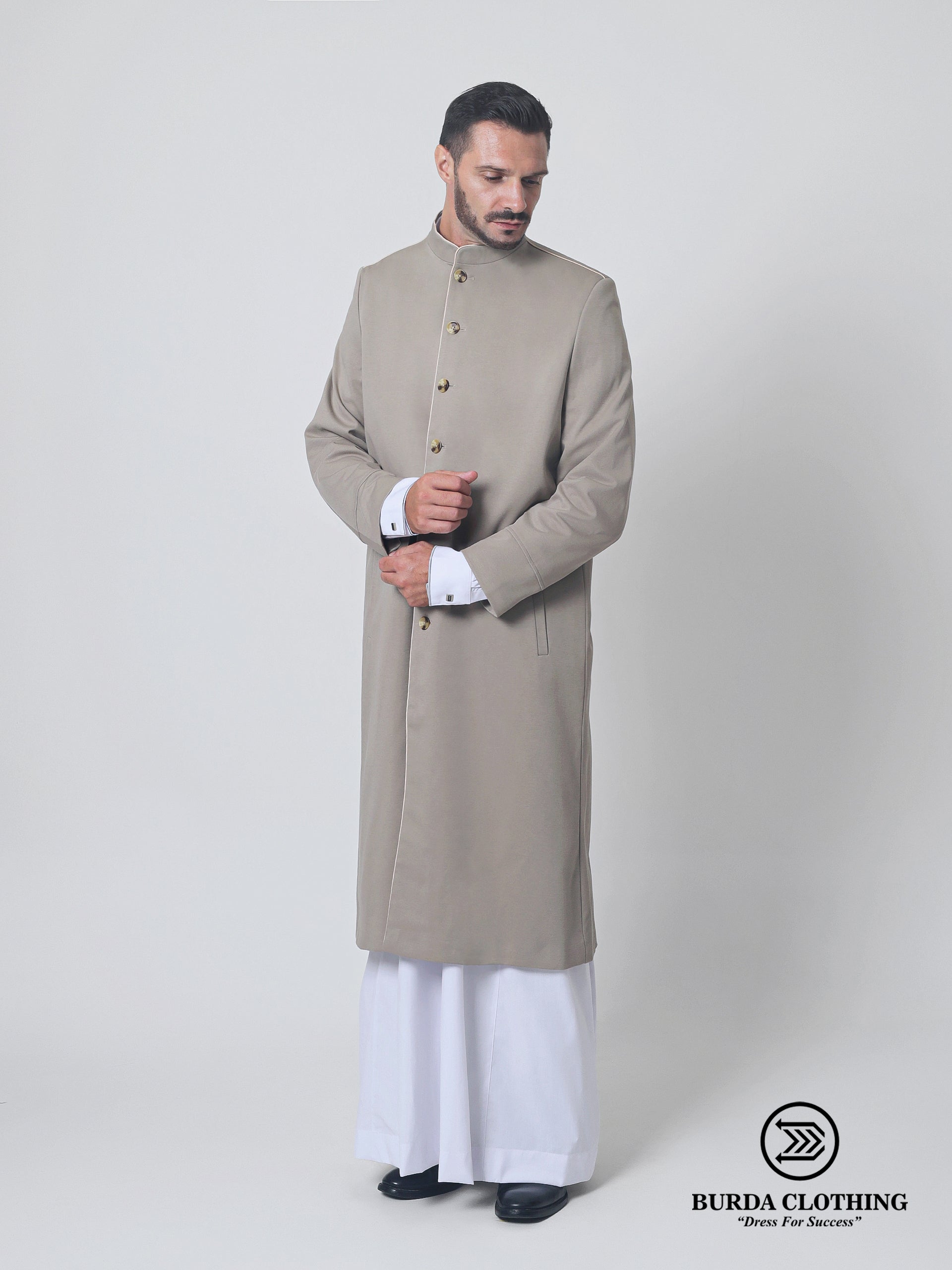 Light Brown Overcoat by Burdaclothing